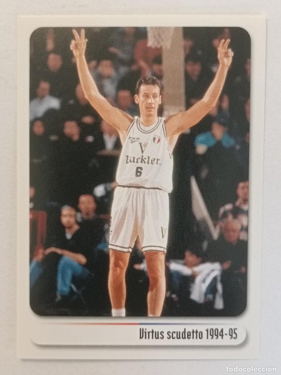 Coleccionismo deportivo: #64 VIRTUS CAMPEONATO 1994-95 BOLOGNA CITTA DEL BASKET 2007 PANINI