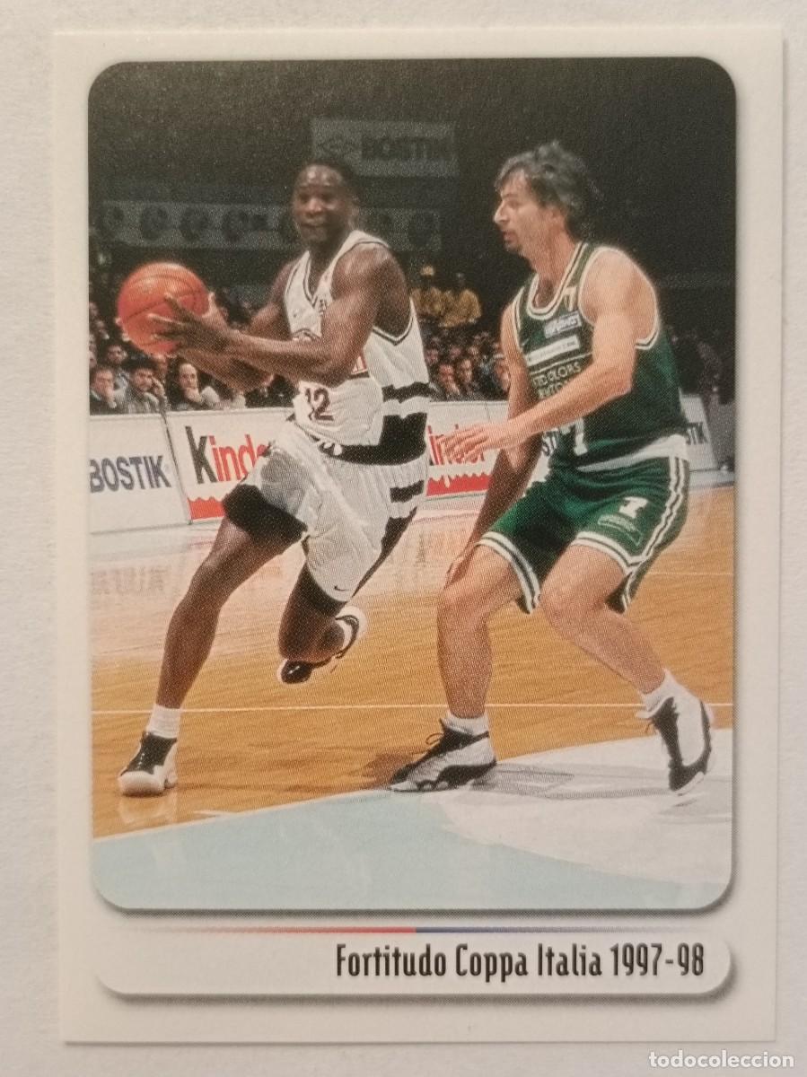 Sports collectibles: #73 FORTITUDO COPA DE ITALIA 1997-98 BOLOGNA CITTA DEL BASKET 2007 PANINI