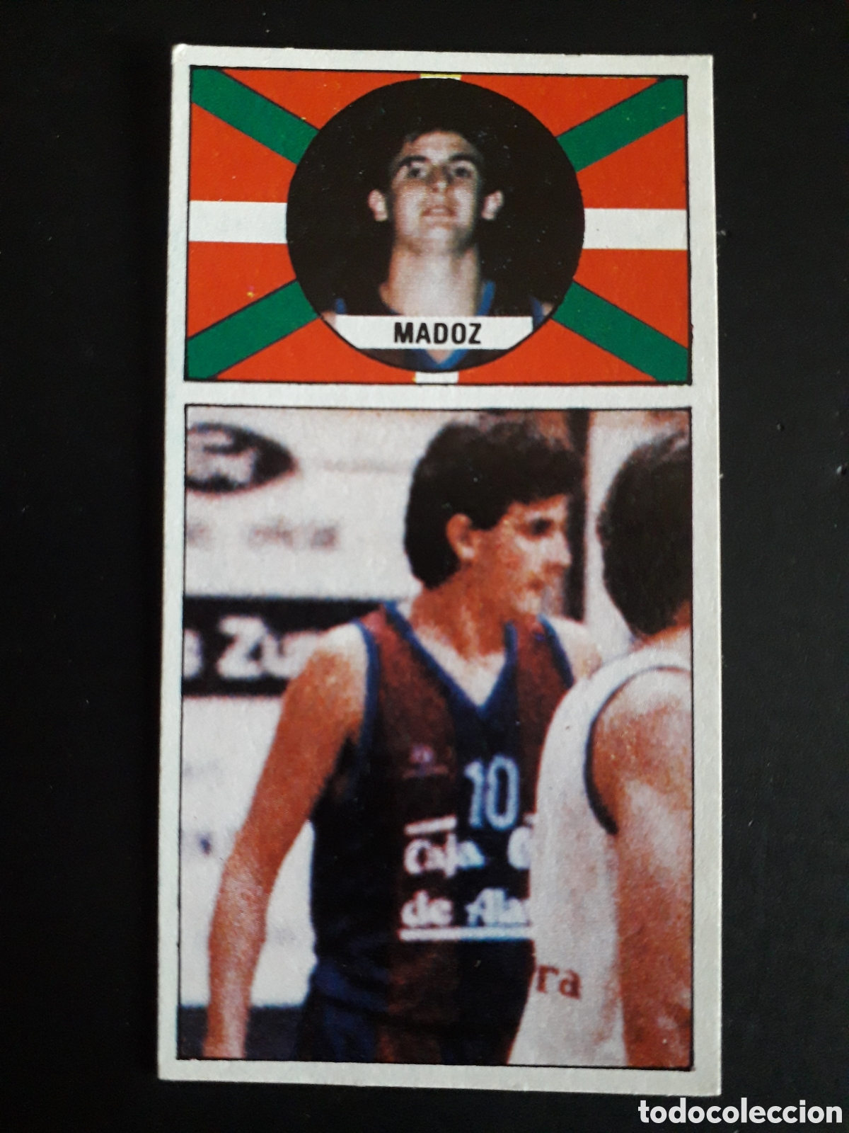 Coleccionismo deportivo: MADOZ CAJA DE &Aacute;LAVA MERCHANTE 1986 1987 86 87 N&deg; 54 SIN PEGAR. PEDIDO M&Iacute;NIMO 3&euro;.