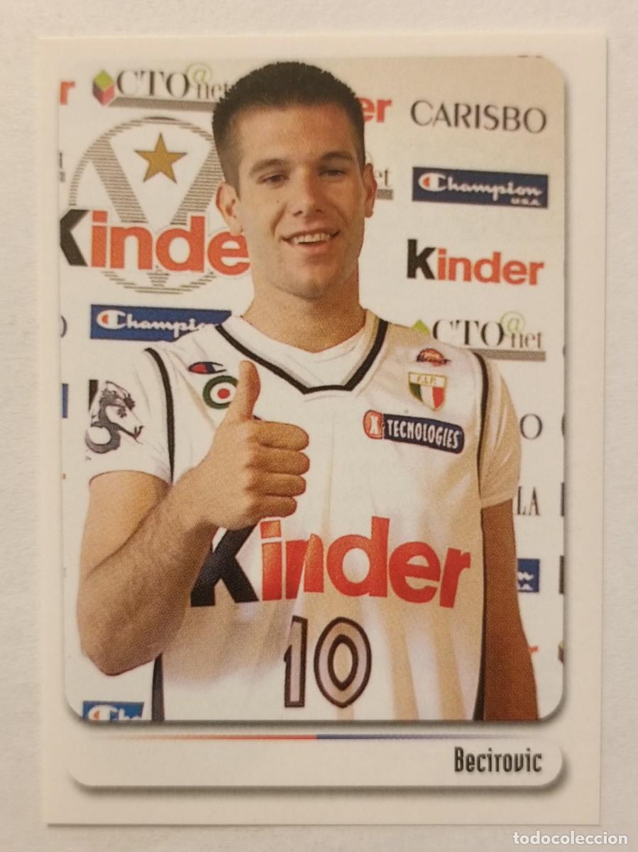 Coleccionismo deportivo: #89 BECIROVIC BOLOGNA CITTA DEL BASKET 2007 PANINI