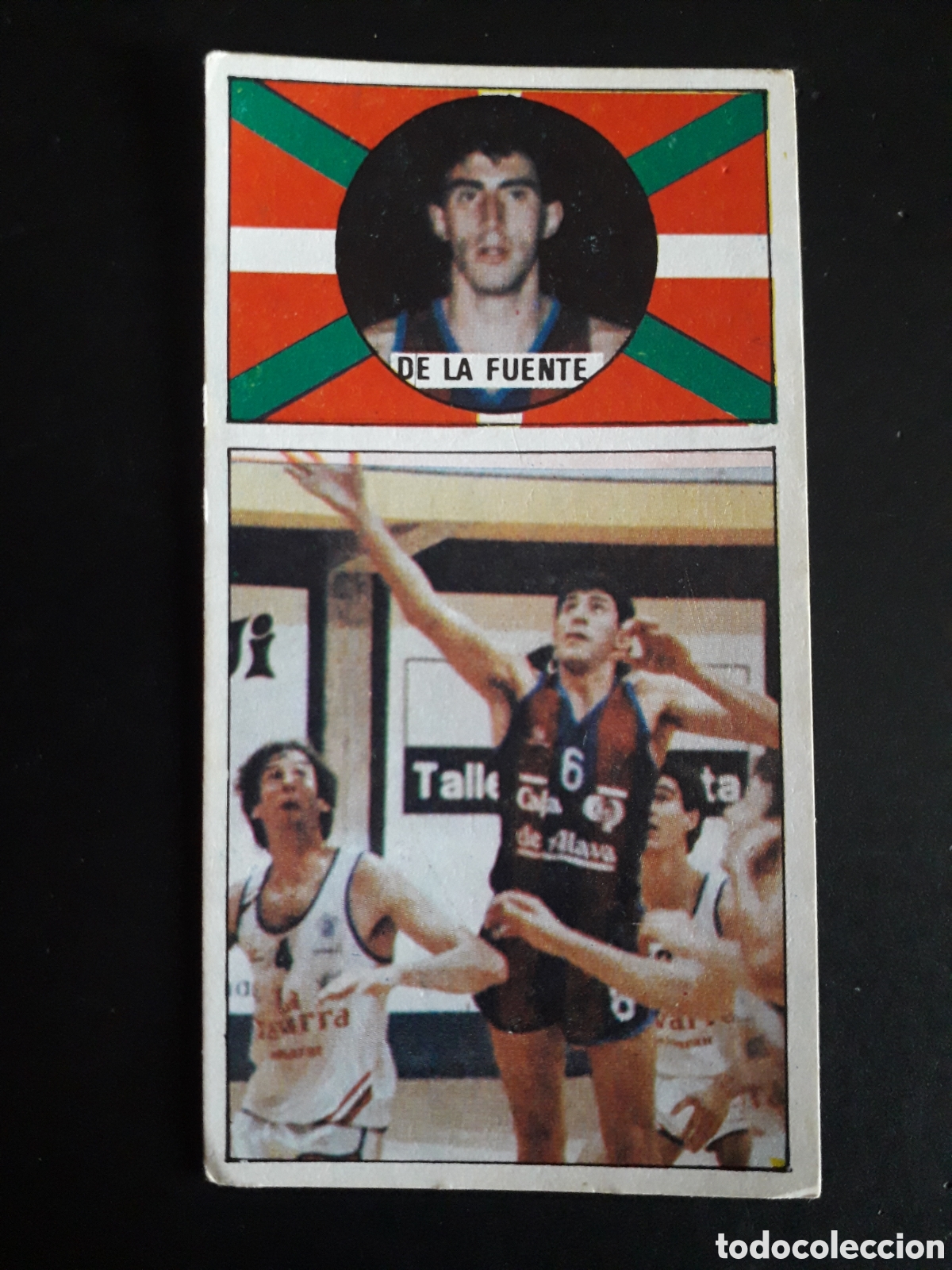 Coleccionismo deportivo: DE LA FUENTE CAJA DE &Aacute;LAVA MERCHANTE 1986 1987 86 87 N&deg; 47 SIN PEGAR. PEDIDO M&Iacute;NIMO 3&euro;.