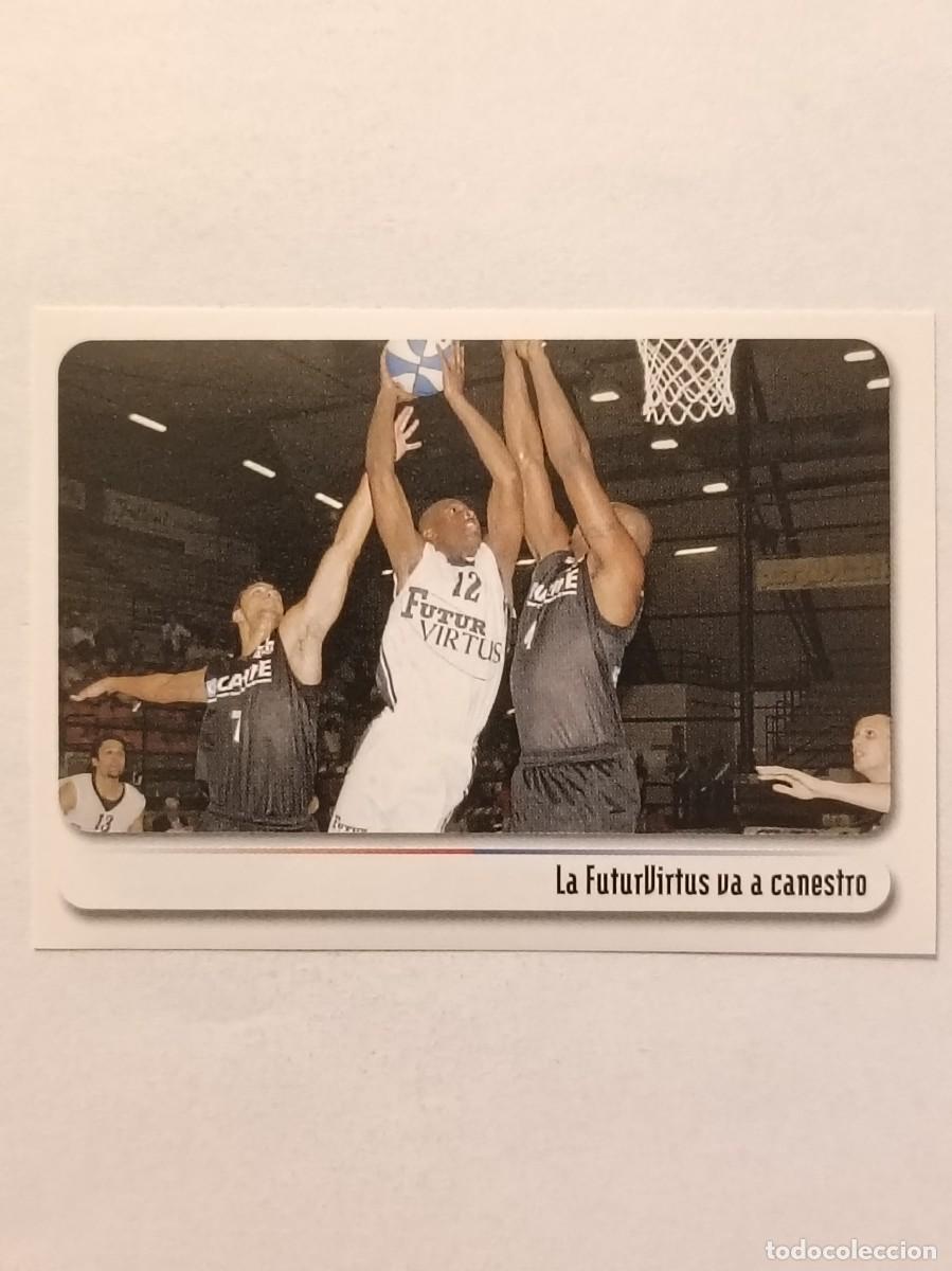 Coleccionismo deportivo: #91 LA FUTURVIRTUS ENTRA A CANASTA BOLOGNA CITTA DEL BASKET 2007 PANINI