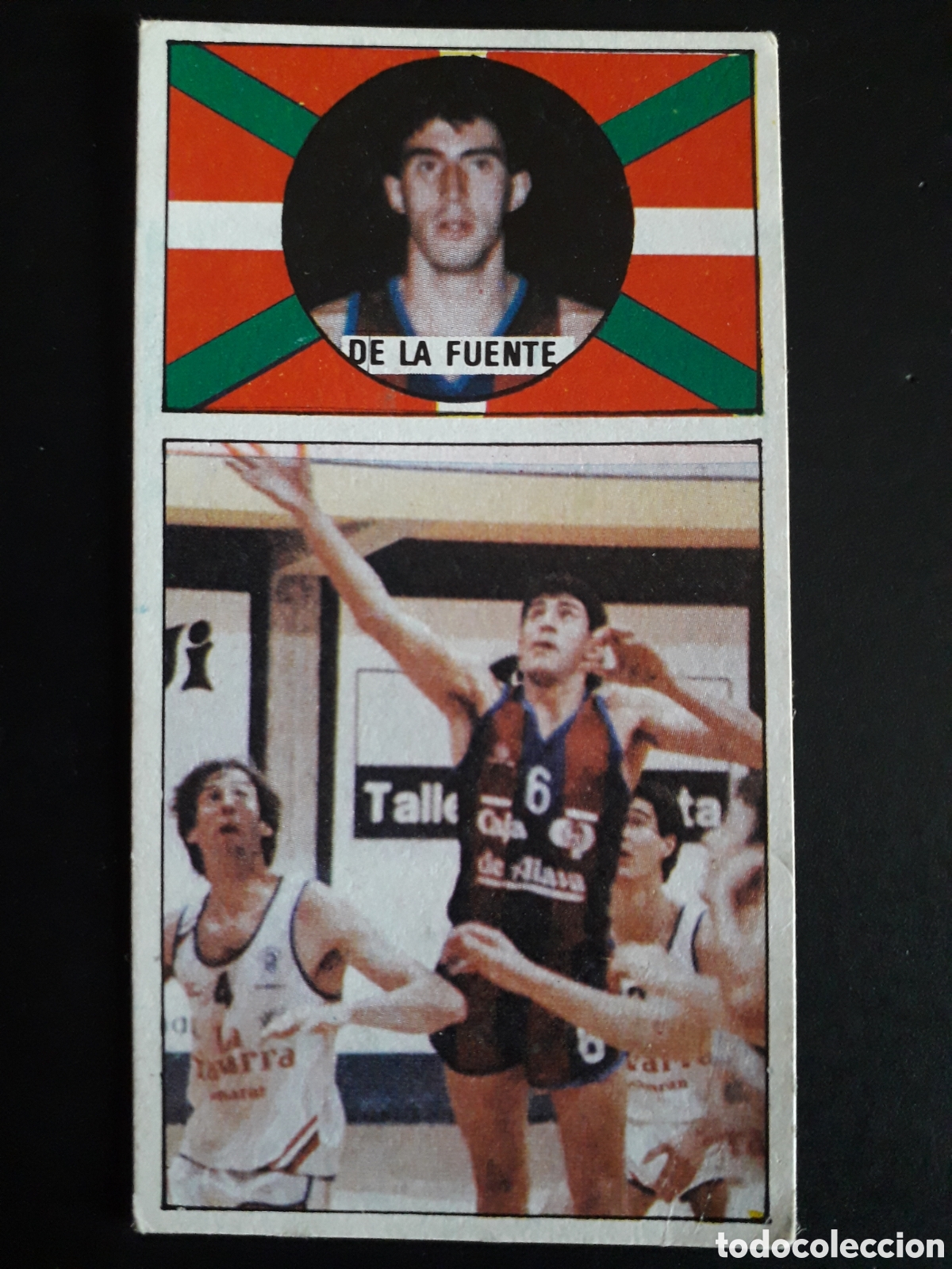 Coleccionismo deportivo: DE LA FUENTE CAJA DE &Aacute;LAVA MERCHANTE 1986 1987 86 87 N&deg; 47 SIN PEGAR. PEDIDO M&Iacute;NIMO 3&euro;