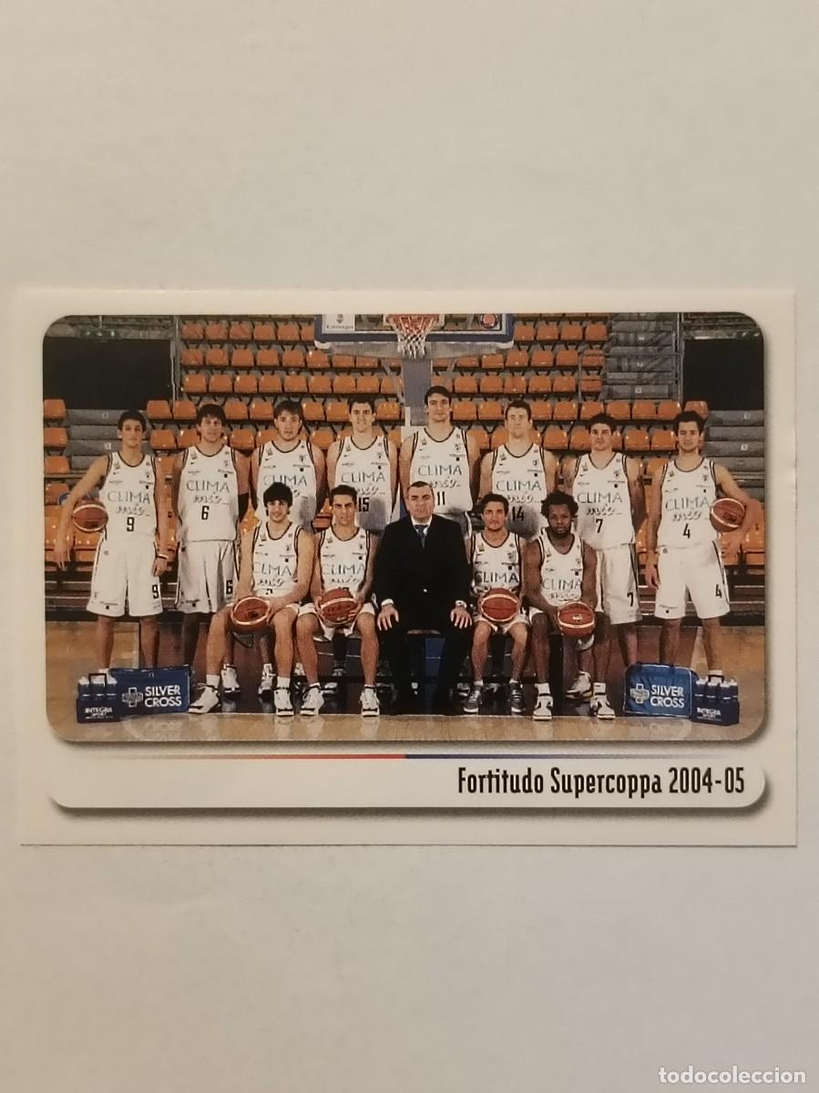 Coleccionismo deportivo: #95 FORTITUDO SUPERCOPA DE ITALIA 2004-05 BOLOGNA CITTA DEL BASKET 2007 PANINI