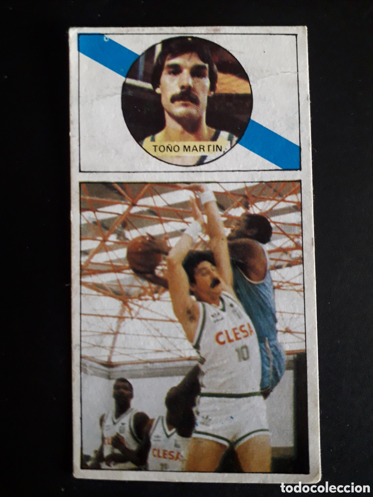 Coleccionismo deportivo: TO&Ntilde;O MART&Iacute;N CLESA FERROL MERCHANTE 1986 1987 86 87 N&deg; 62 SIN PEGAR. PEDIDO M&Iacute;NIMO 3&euro;