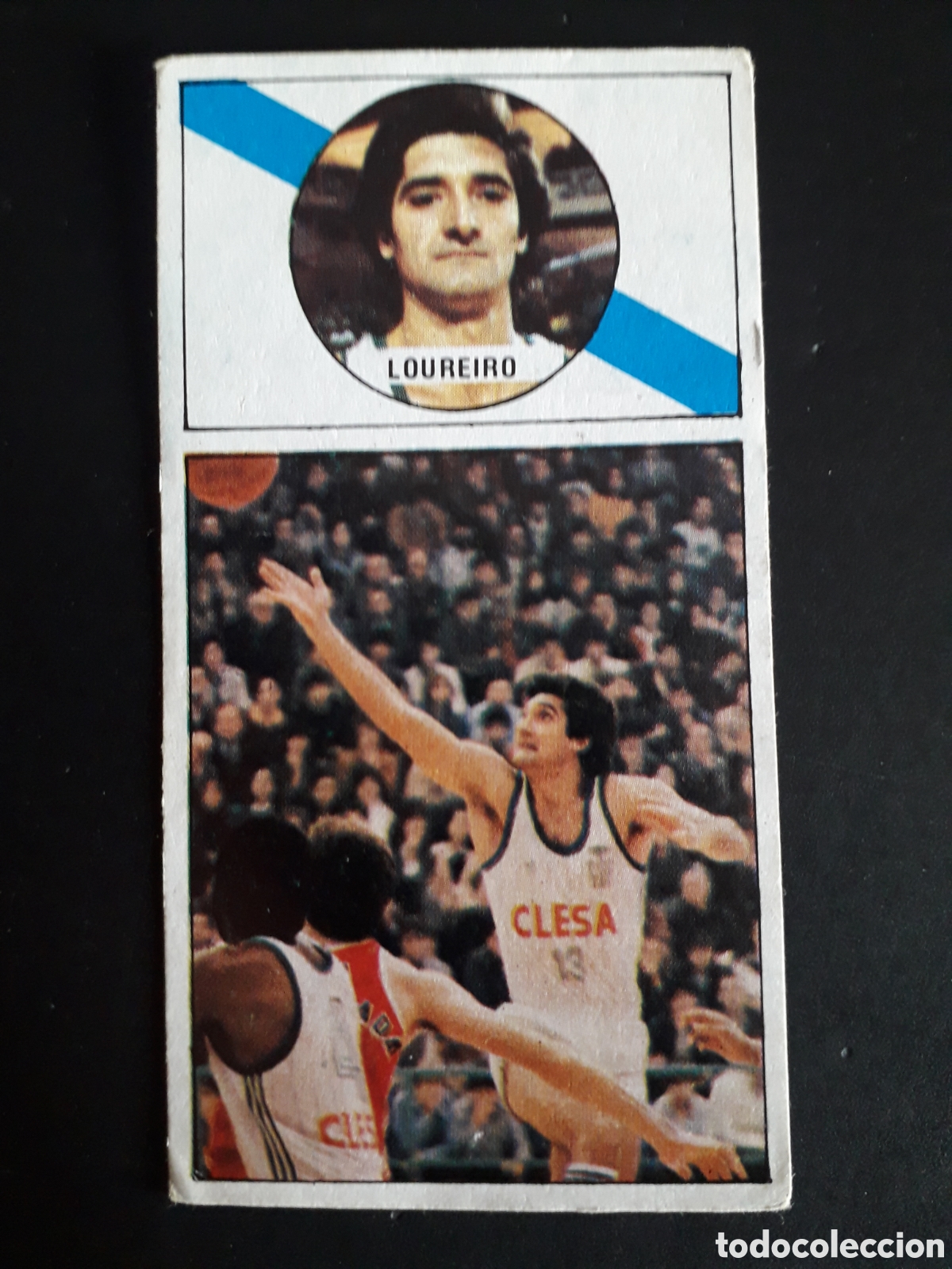 Coleccionismo deportivo: LOUREIRO CLESA FERROL MERCHANTE 1986 1987 86 87 N&deg; 56 SIN PEGAR. PEDIDO M&Iacute;NIMO 3&euro;