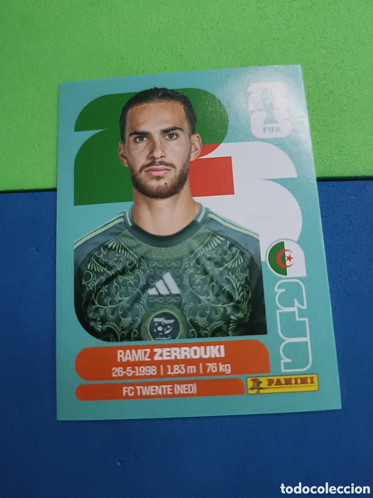 Coleccionismo deportivo: Panini Mundial Fifa World cup 2026 26 sticker - ALG 11 Zerrouki