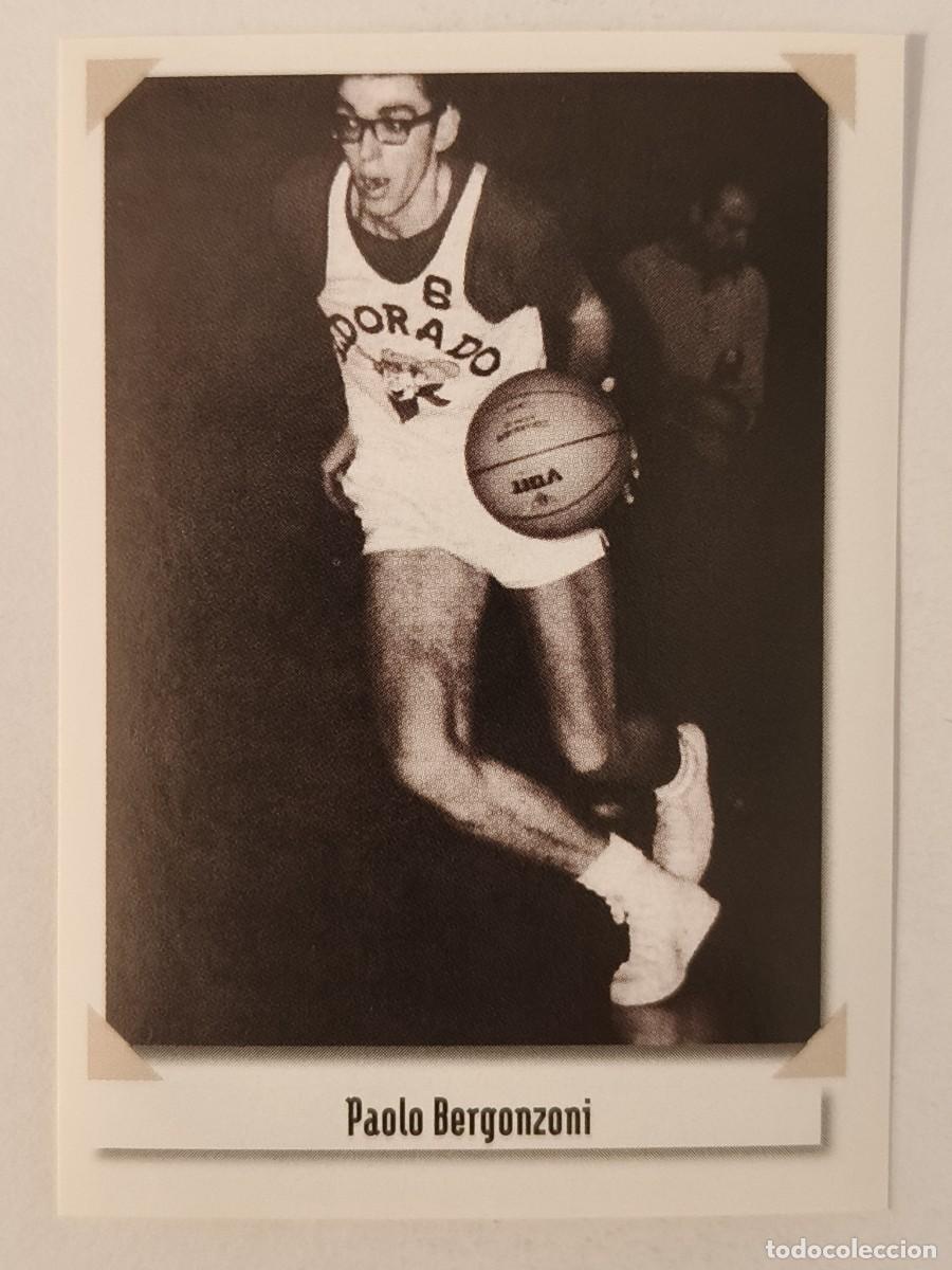 Coleccionismo deportivo: #G7 PAOLO BERGONZONI BOLOGNA CITTA DEL BASKET 2007 PANINI