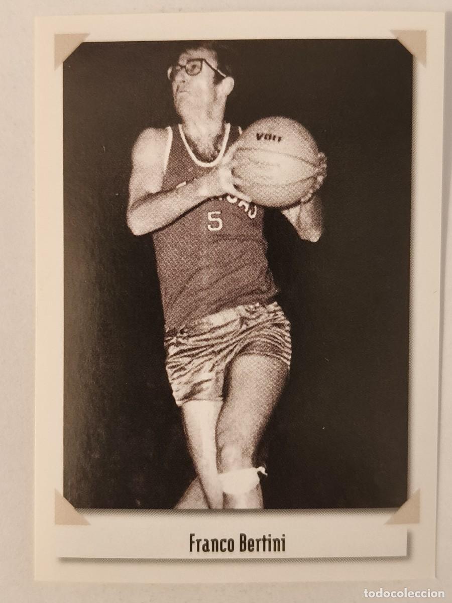 Coleccionismo deportivo: #G8 FRANCO BERTINI BOLOGNA CITTA DEL BASKET 2007 PANINI