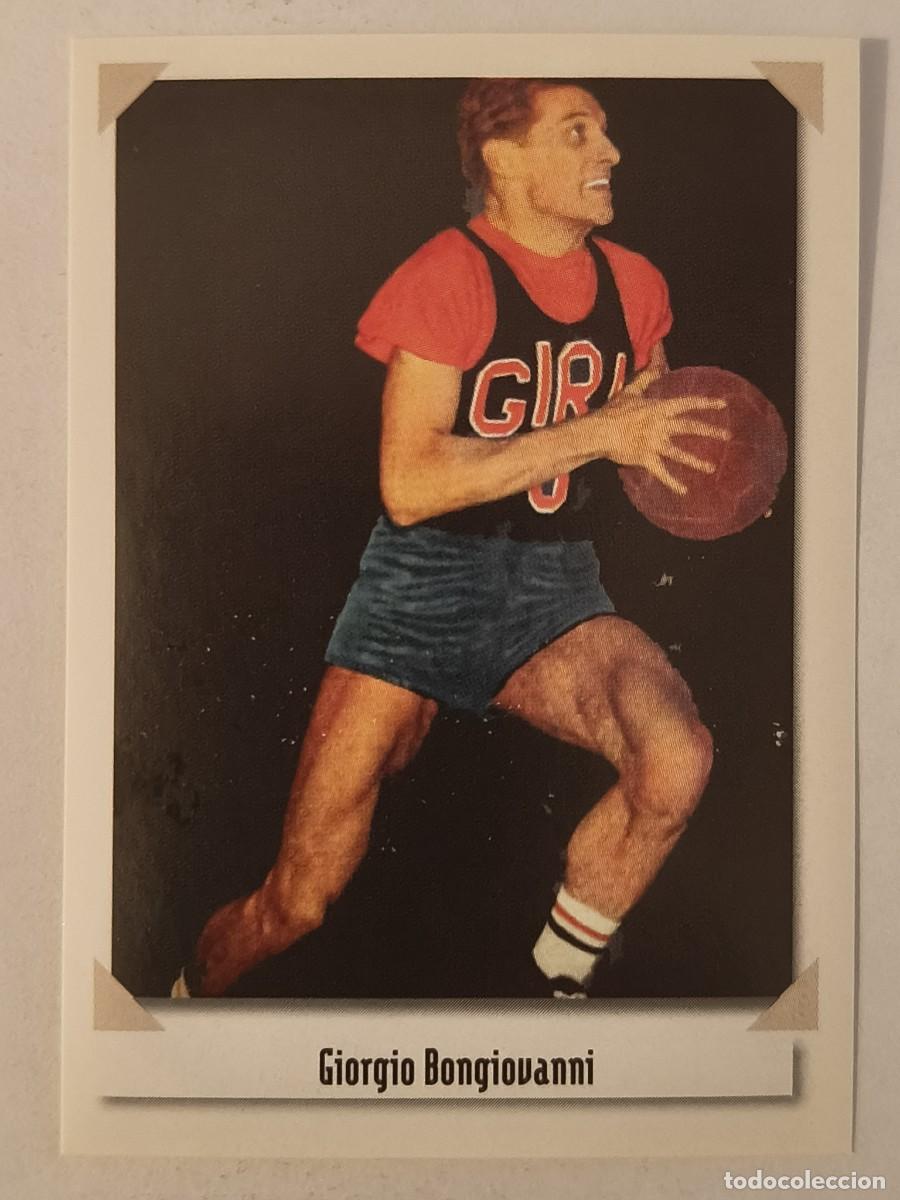Coleccionismo deportivo: #G13 GIORGIO BONGIOVANNI BOLOGNA CITTA DEL BASKET 2007 PANINI