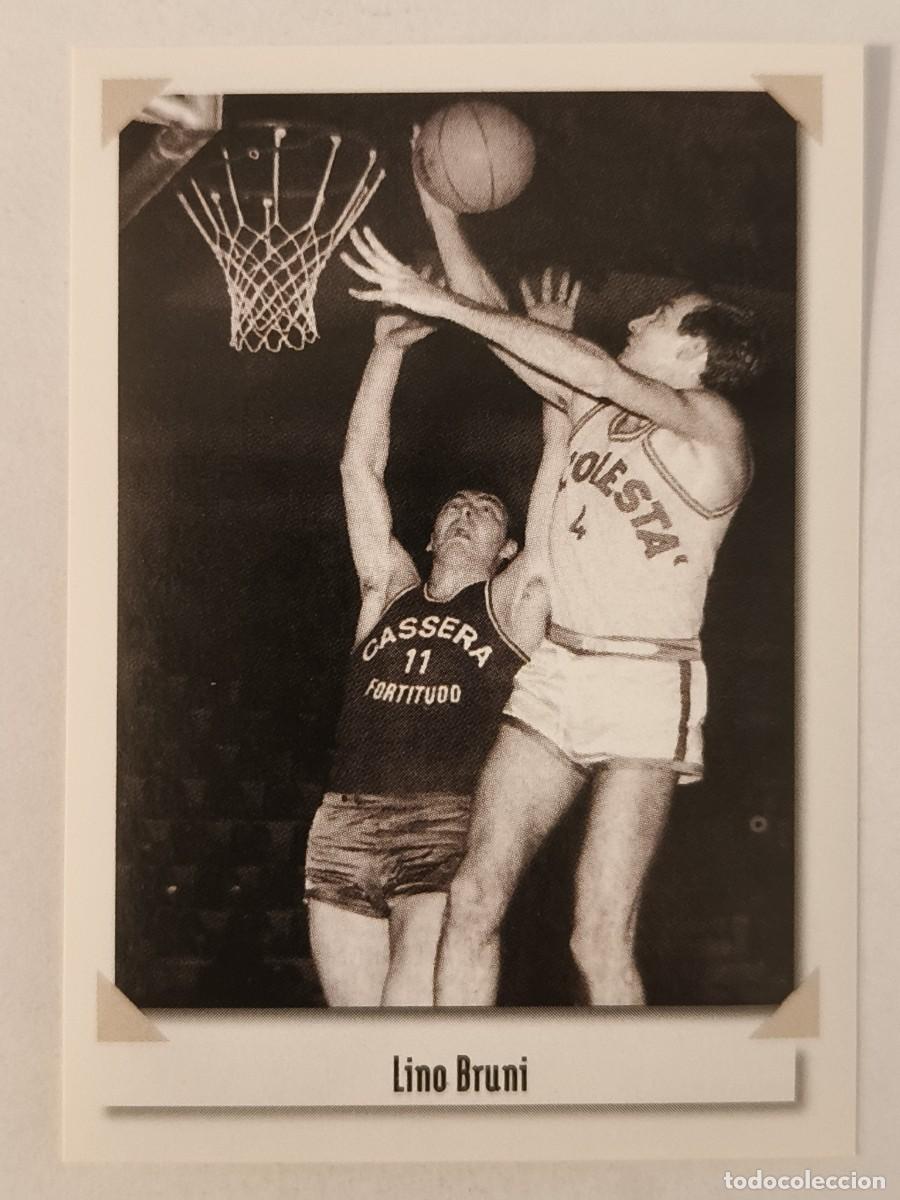 Coleccionismo deportivo: #G15 LINO BRUNI BOLOGNA CITTA DEL BASKET 2007 PANINI