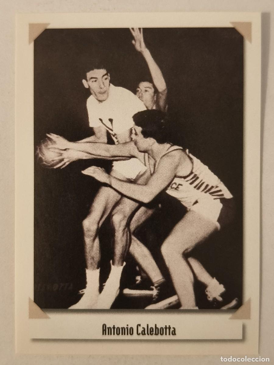 Coleccionismo deportivo: #G19 ANTONIO CALEBOTTA BOLOGNA CITTA DEL BASKET 2007 PANINI