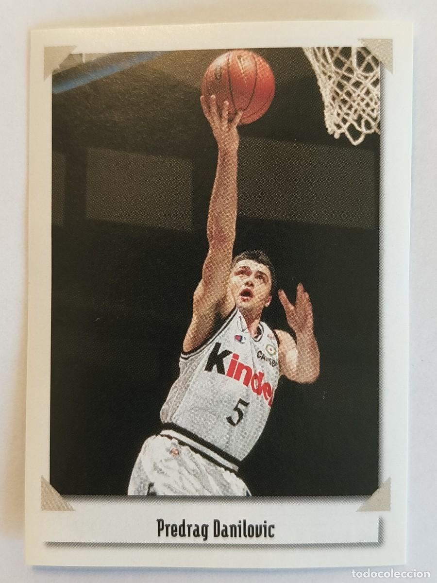 Coleccionismo deportivo: #G24 PREDRAG DANILOVIC BOLOGNA CITTA DEL BASKET 2007 PANINI