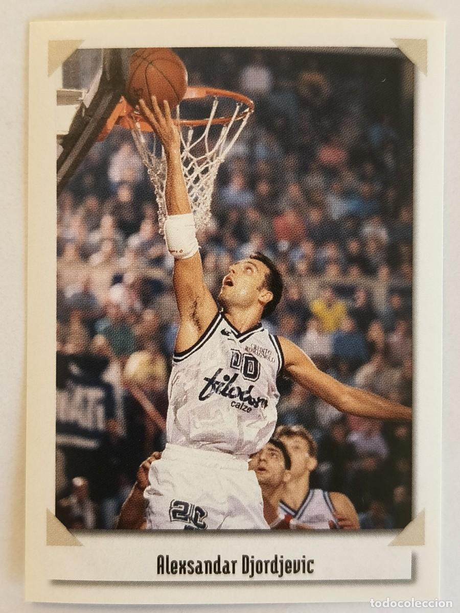 Coleccionismo deportivo: #G26 ALEXSANDAR DJORDJEVIC BOLOGNA CITTA DEL BASKET 2007 PANINI