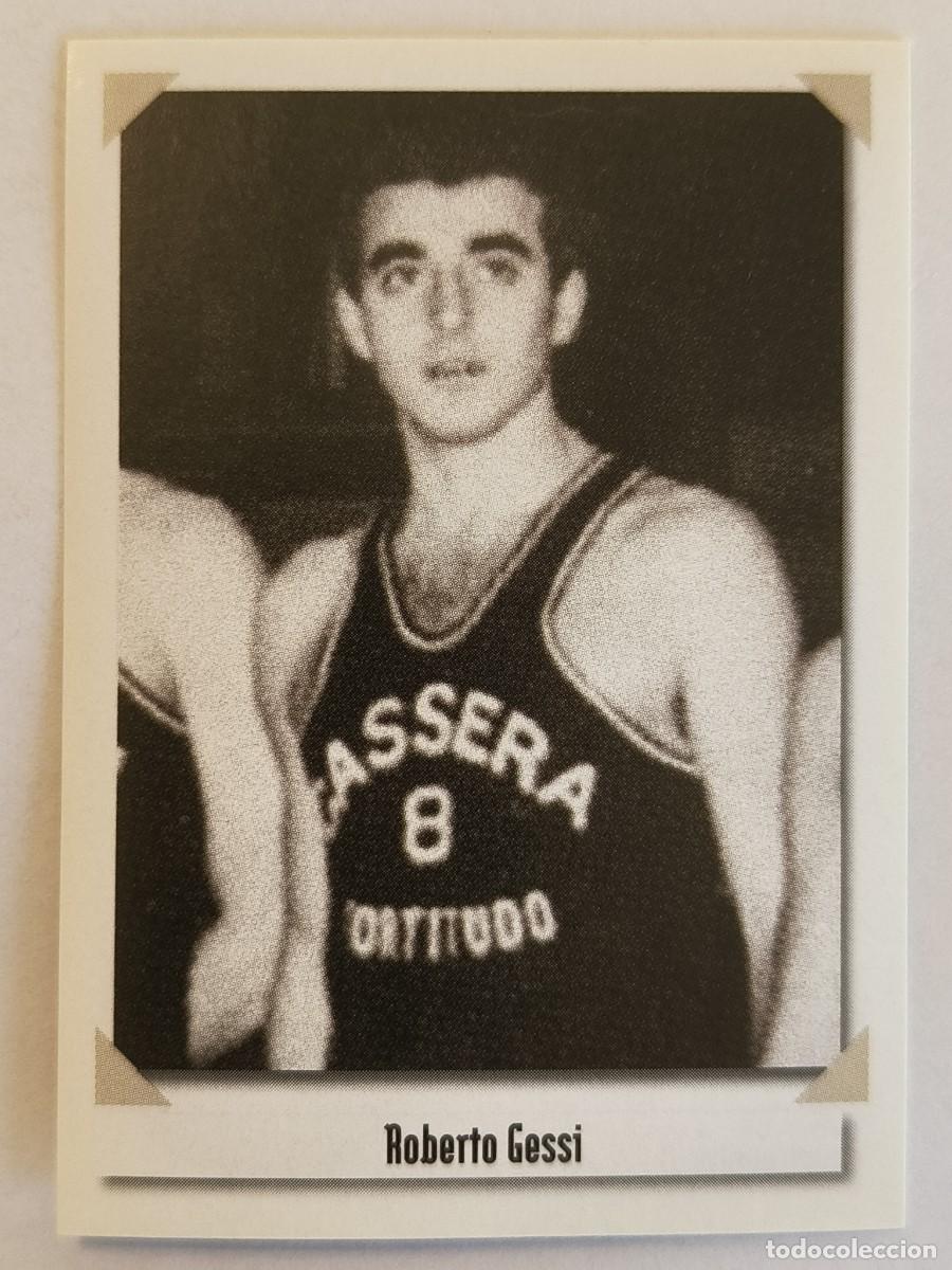 Coleccionismo deportivo: #G34 ROBERTO GESSI BOLOGNA CITTA DEL BASKET 2007 PANINI