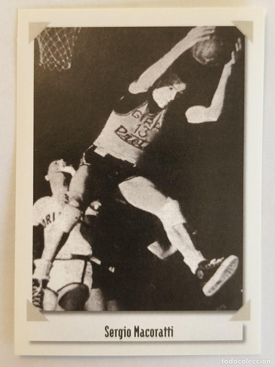 Colecionismo desportivo: #G41 SERGIO MACORATTI BOLOGNA CITTA DEL BASKET 2007 PANINI