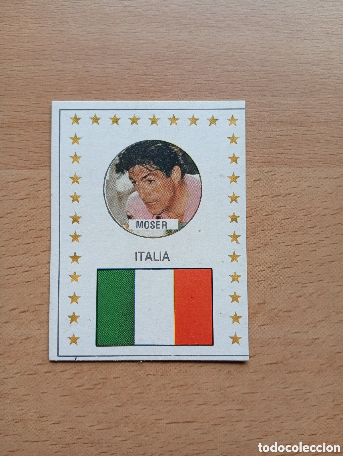 Colecionismo desportivo: CROMO VUELTA CICLISTA: N&ordm; 8 FRANCESCO MOSER - ASES INTERNACIONALES PEDAL - MERCHANTE 1985