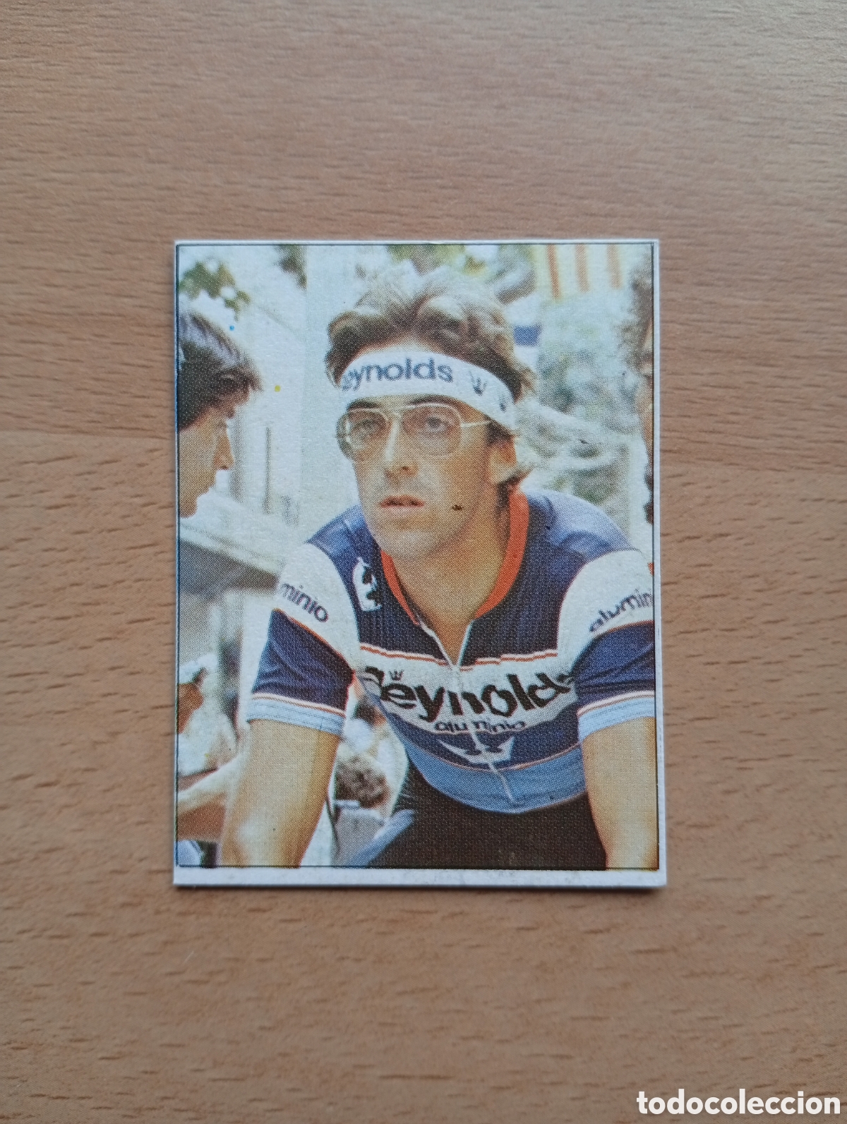 Colecionismo desportivo: CROMO VUELTA CICLISTA: N&ordm; 18 E. AJA - ASES INTERNACIONALES PEDAL - MERCHANTE 1985