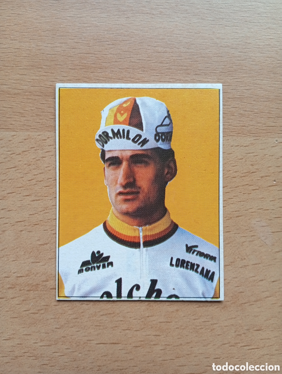 Collectionnisme sportif: CROMO VUELTA CICLISTA: N&ordm; 43 J. MARTINEZ - ASES INTERNACIONALES PEDAL - MERCHANTE 1985