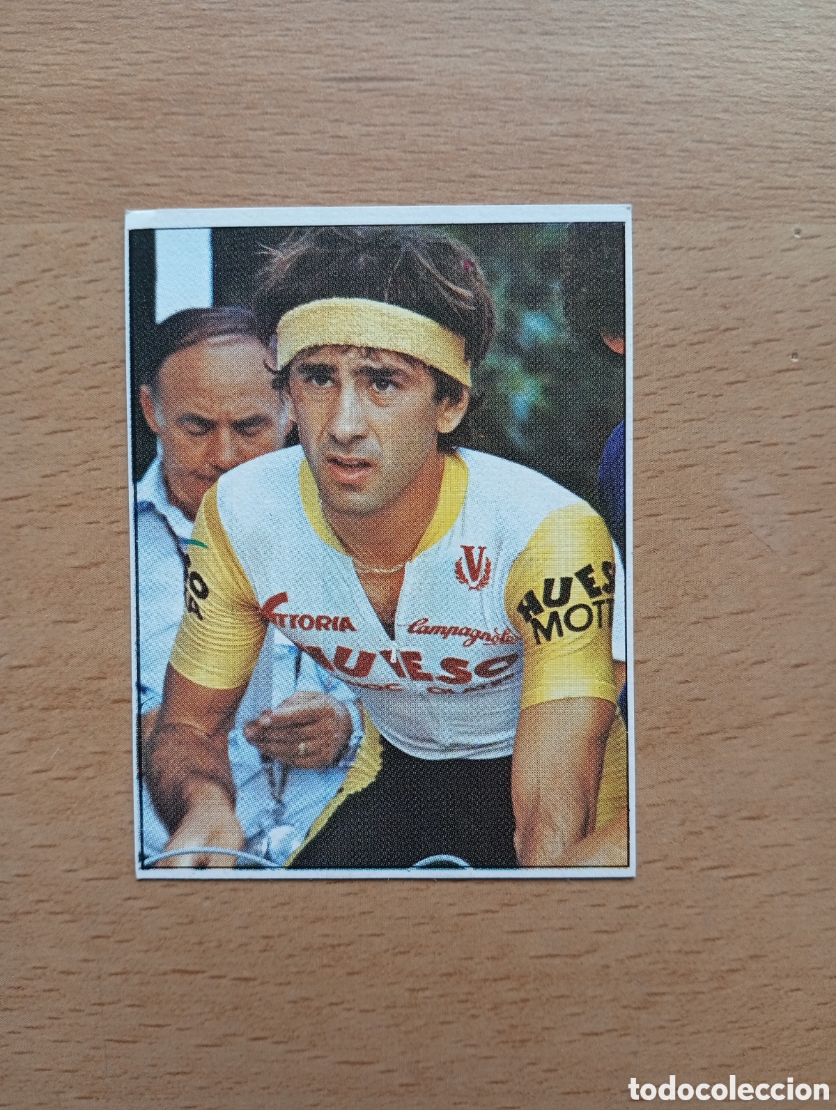 Sammelleidenschaft Sport: CROMO VUELTA CICLISTA: N&ordm; 66 S. ANGOITIA - ASES INTERNACIONALES PEDAL - MERCHANTE 1985