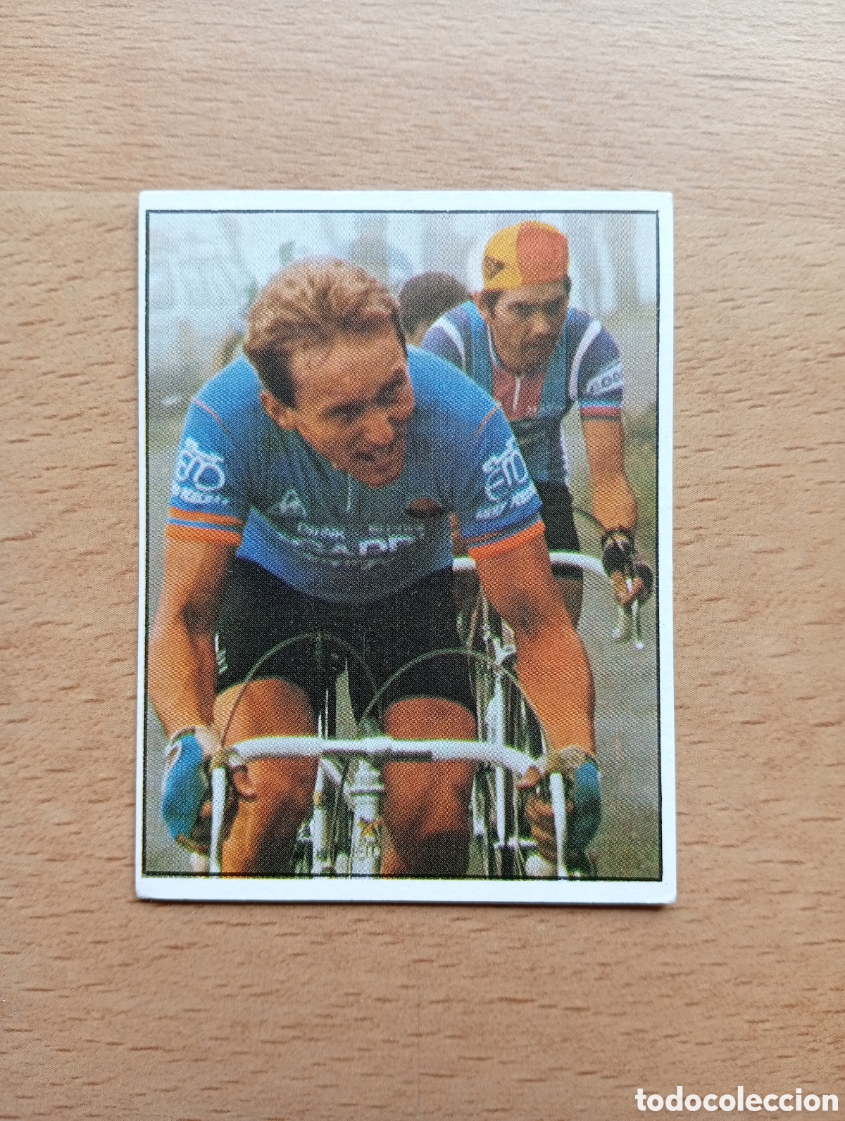 Coleccionismo deportivo: CROMO VUELTA CICLISTA: N&ordm; 104 JOSTEIN WILMANN - ASES INTERNACIONALES PEDAL - MERCHANTE 1985