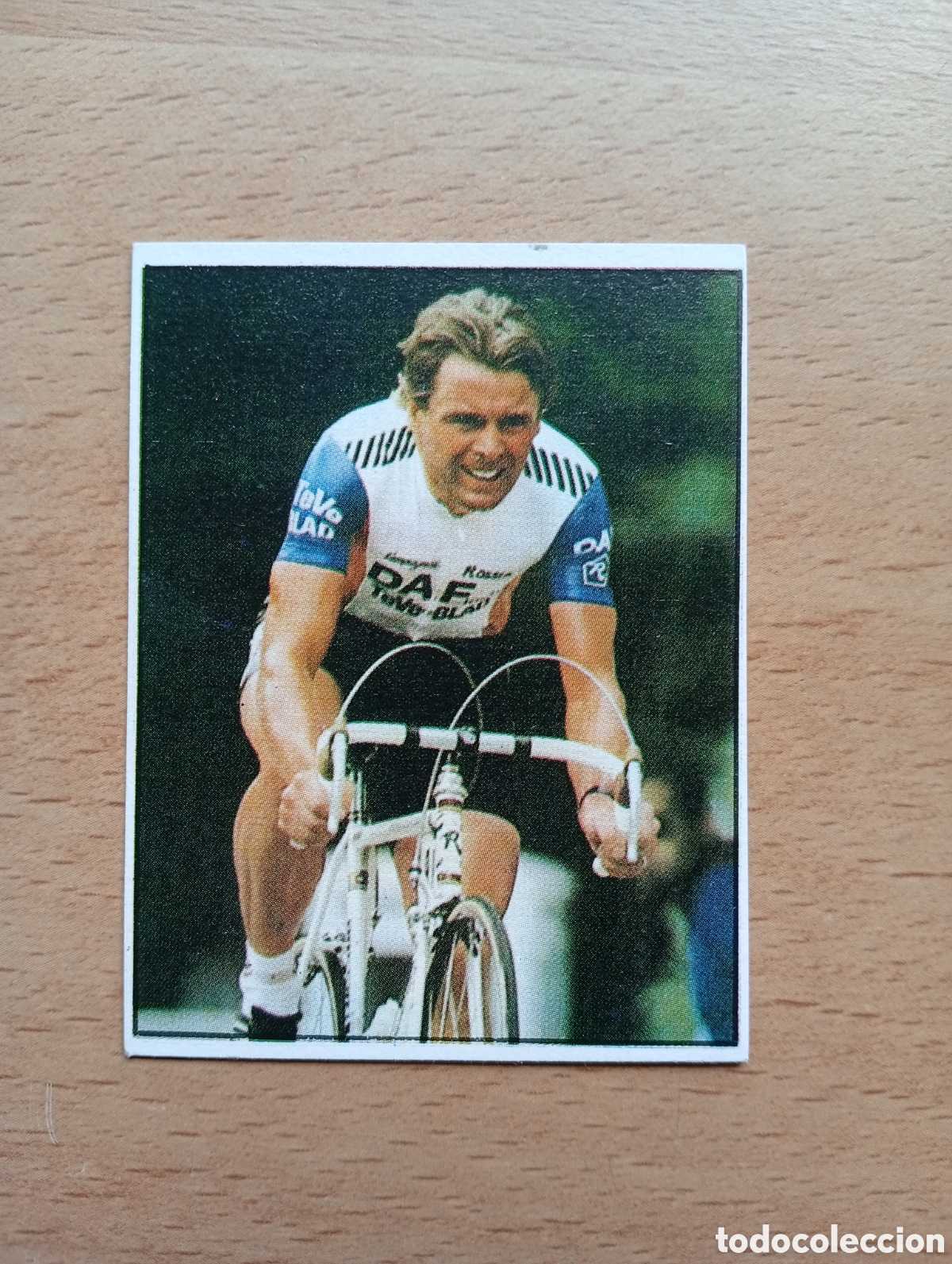 Coleccionismo deportivo: CROMO VUELTA CICLISTA: N&ordm; 121 HENNIE KUIPER - ASES INTERNACIONALES PEDAL - MERCHANTE 1985