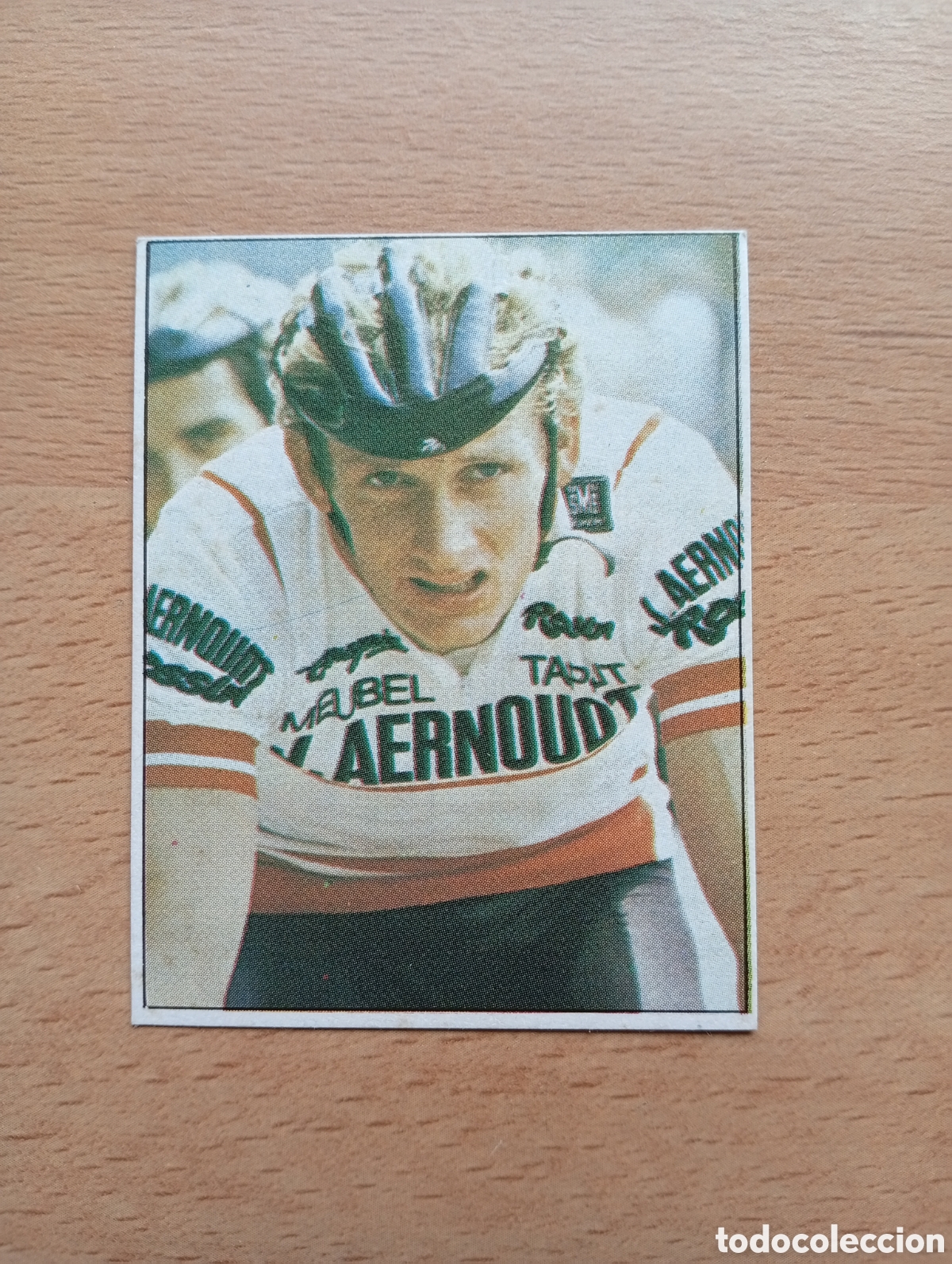 Coleccionismo deportivo: CROMO VUELTA CICLISTA: N&ordm; 122 ADRI VAN DER POEL - ASES INTERNACIONALES PEDAL - MERCHANTE 1985