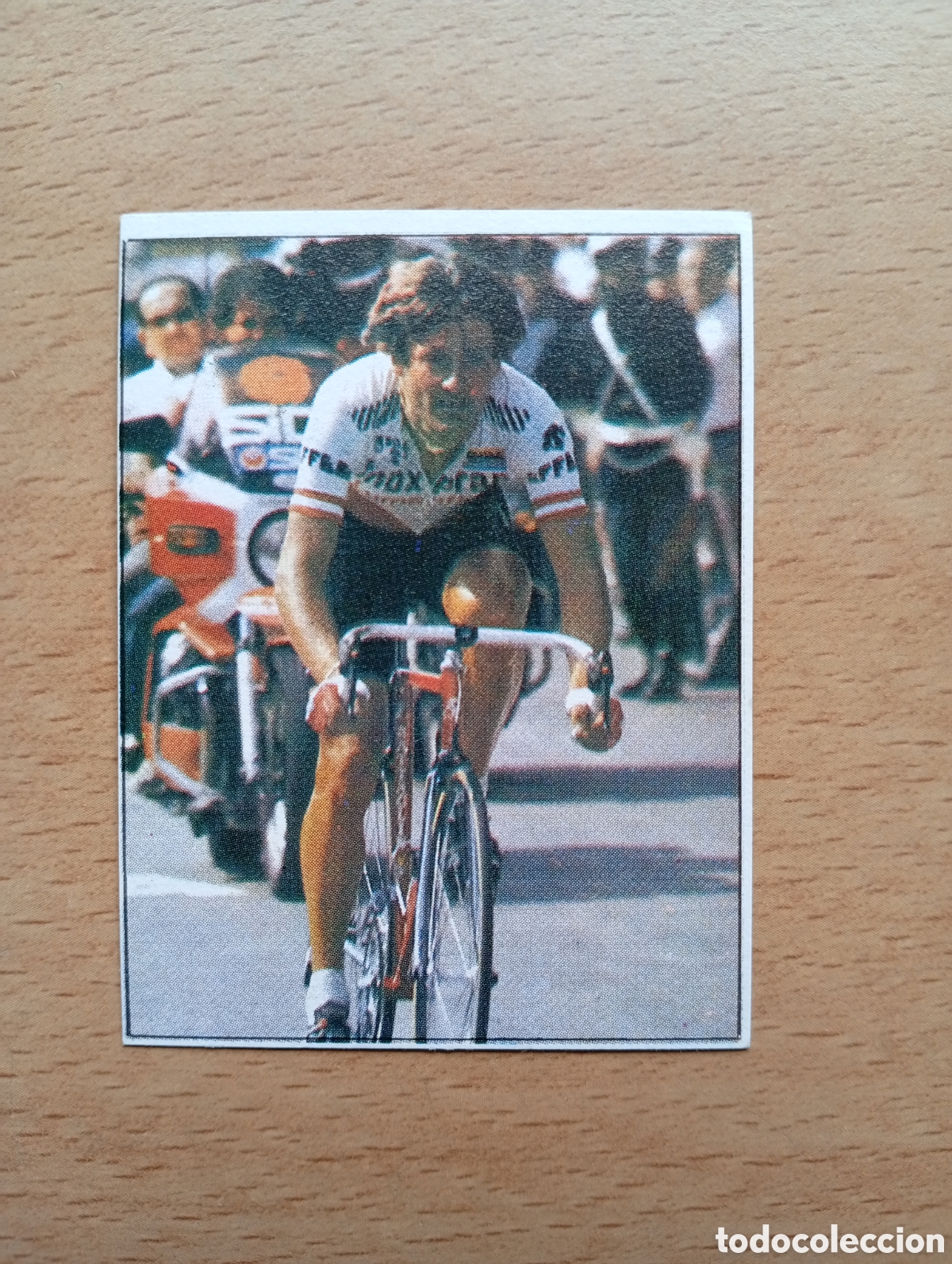 Coleccionismo deportivo: CROMO VUELTA CICLISTA: N&ordm; 133 ROBERTO VISENTINI - ASES INTERNACIONALES PEDAL - MERCHANTE 1985