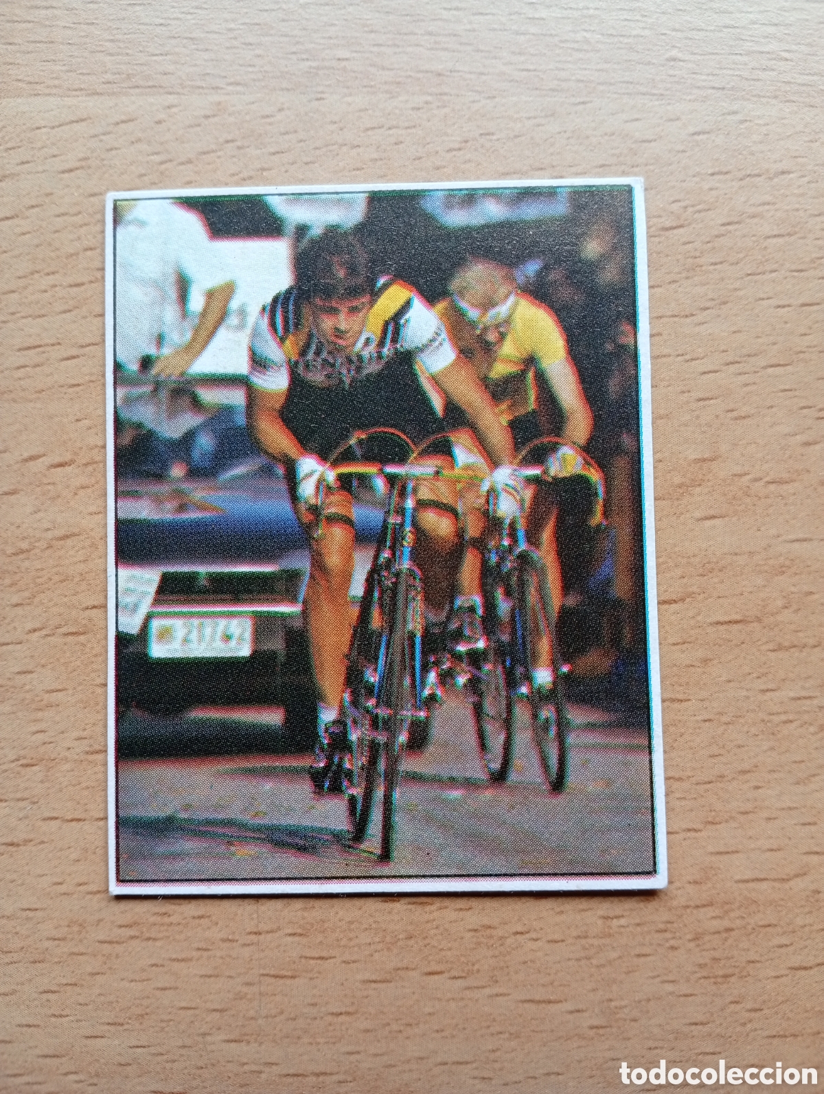 Sports collectibles: CROMO VUELTA CICLISTA: N&ordm; 146 POISSON - ASES INTERNACIONALES PEDAL - MERCHANTE 1985