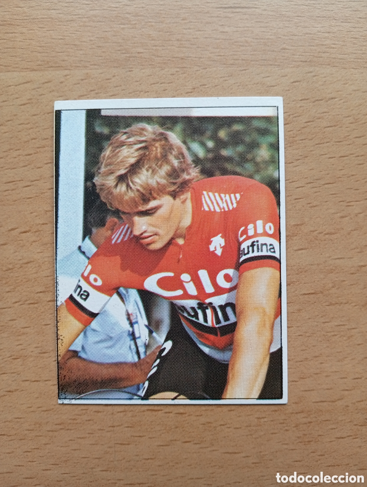 Sports collectibles: CROMO VUELTA CICLISTA: N&ordm; 156 V. ZIMMERMANN - ASES INTERNACIONALES PEDAL - MERCHANTE 1985