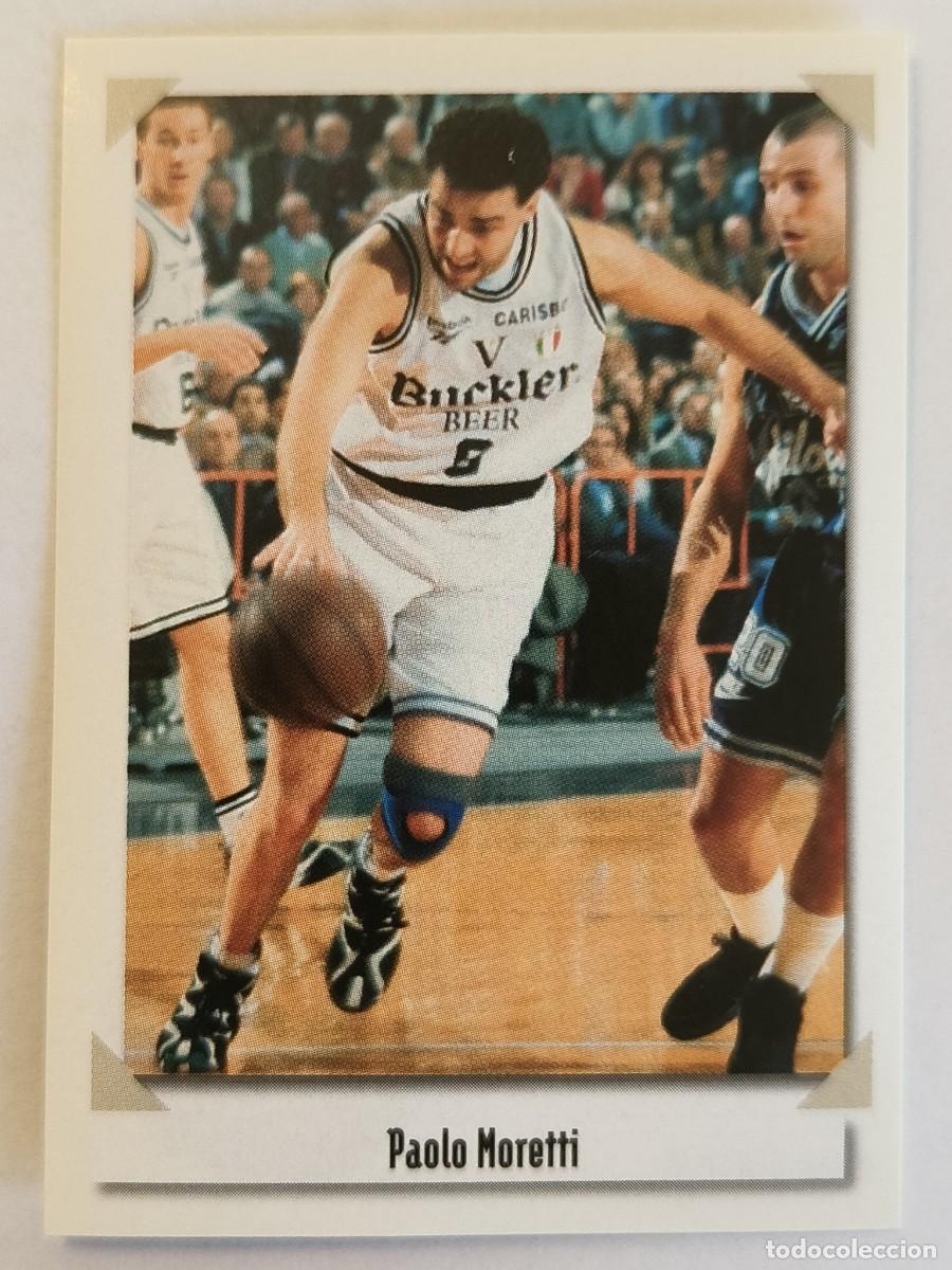 Coleccionismo deportivo: #G50 PAOLO MORETTI BOLOGNA CITTA DEL BASKET 2007 PANINI