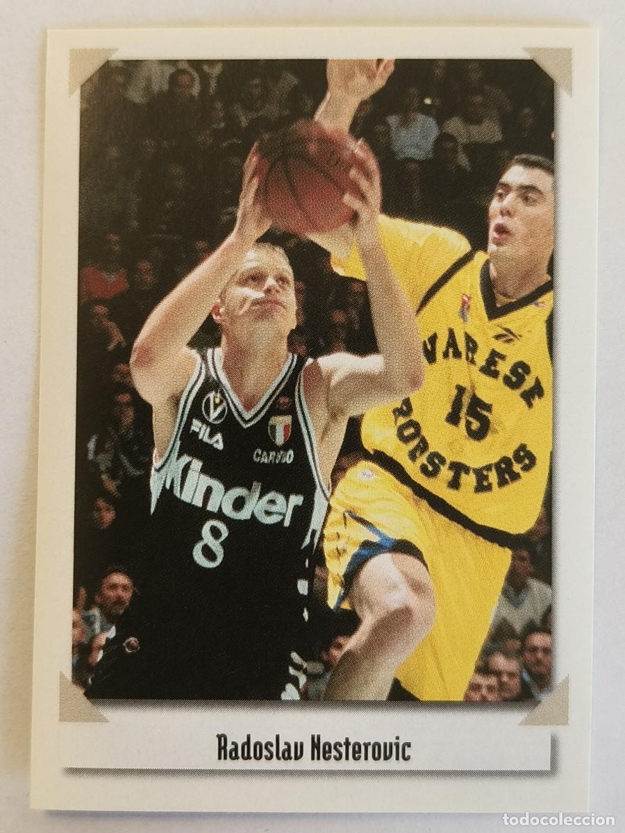 Coleccionismo deportivo: #G53 RADOSLAV NESTEROVIC BOLOGNA CITTA DEL BASKET 2007 PANINI