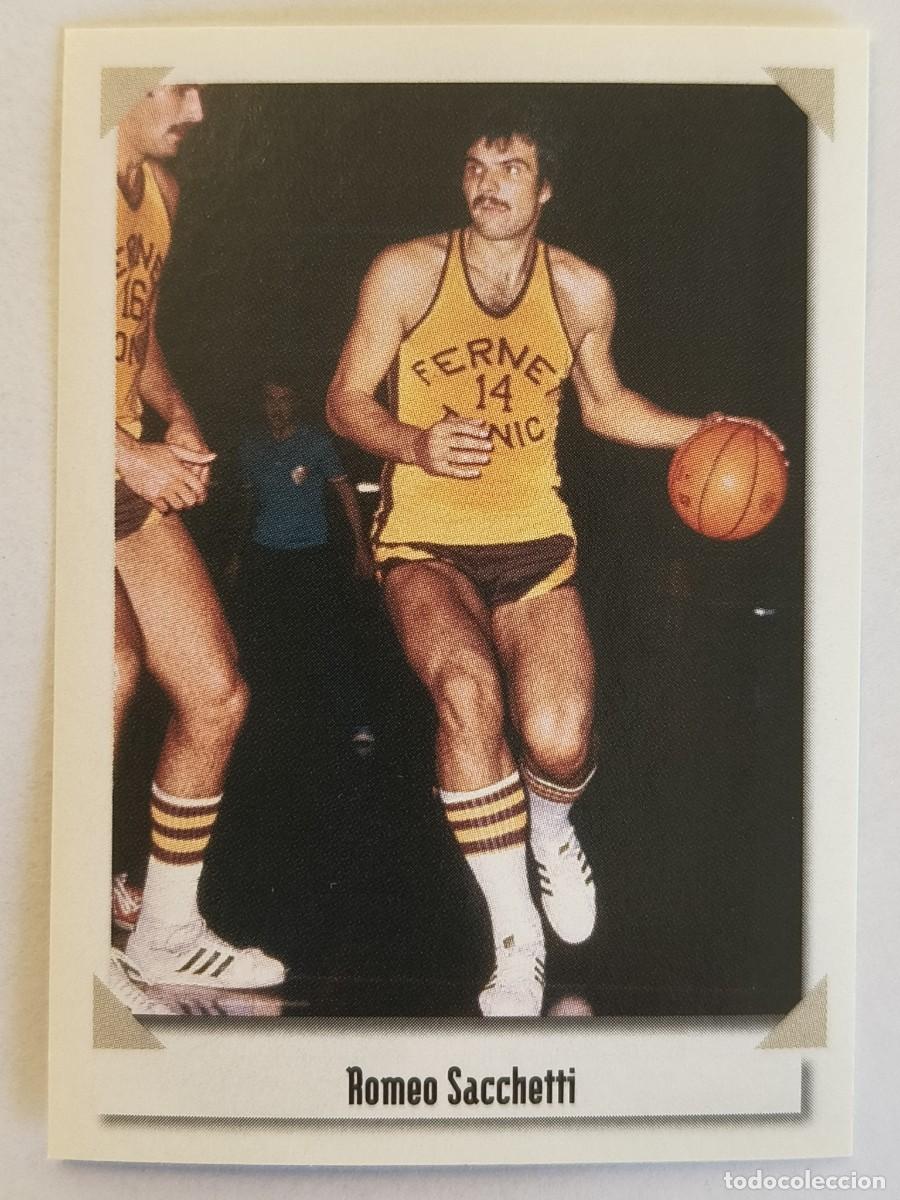 Coleccionismo deportivo: #G64 ROMEO SACCHETTI BOLOGNA CITTA DEL BASKET 2007 PANINI