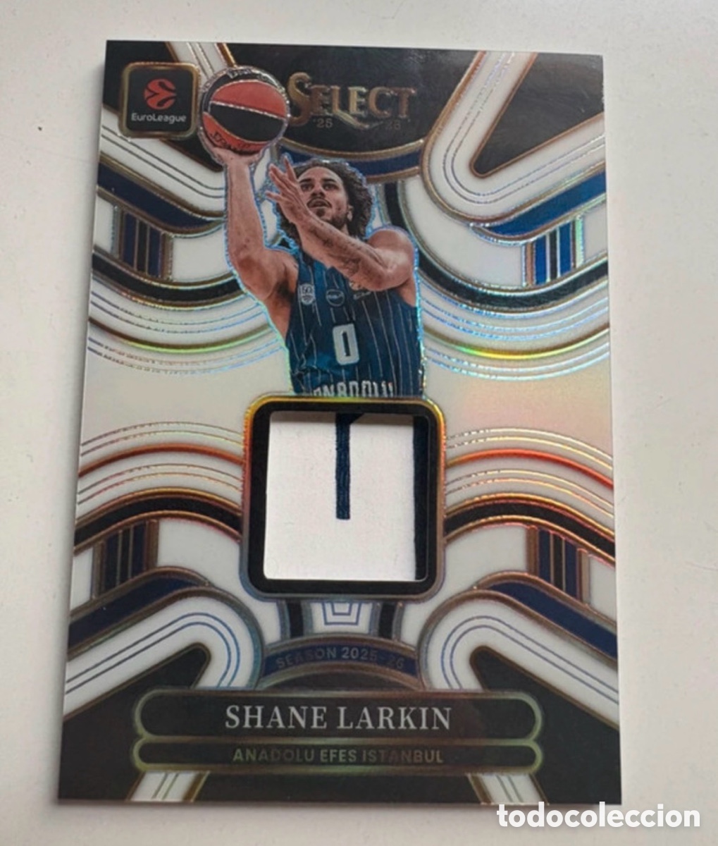 Coleccionismo deportivo: Shane Larkin Prizm Select Pach 25-26 Euroleague Panini 10/49