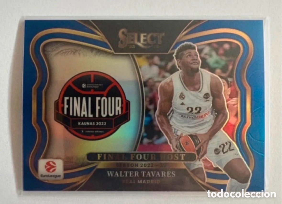 Coleccionismo deportivo: Walter Tavares Final Four Host Select 25-26 Euroleague Panini 28/49