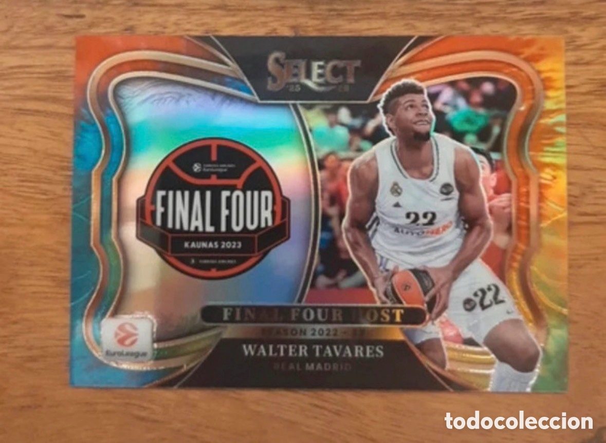 Coleccionismo deportivo: Walter Tavares Select final Four Host 2025-26 Euroleague Panini 4/25