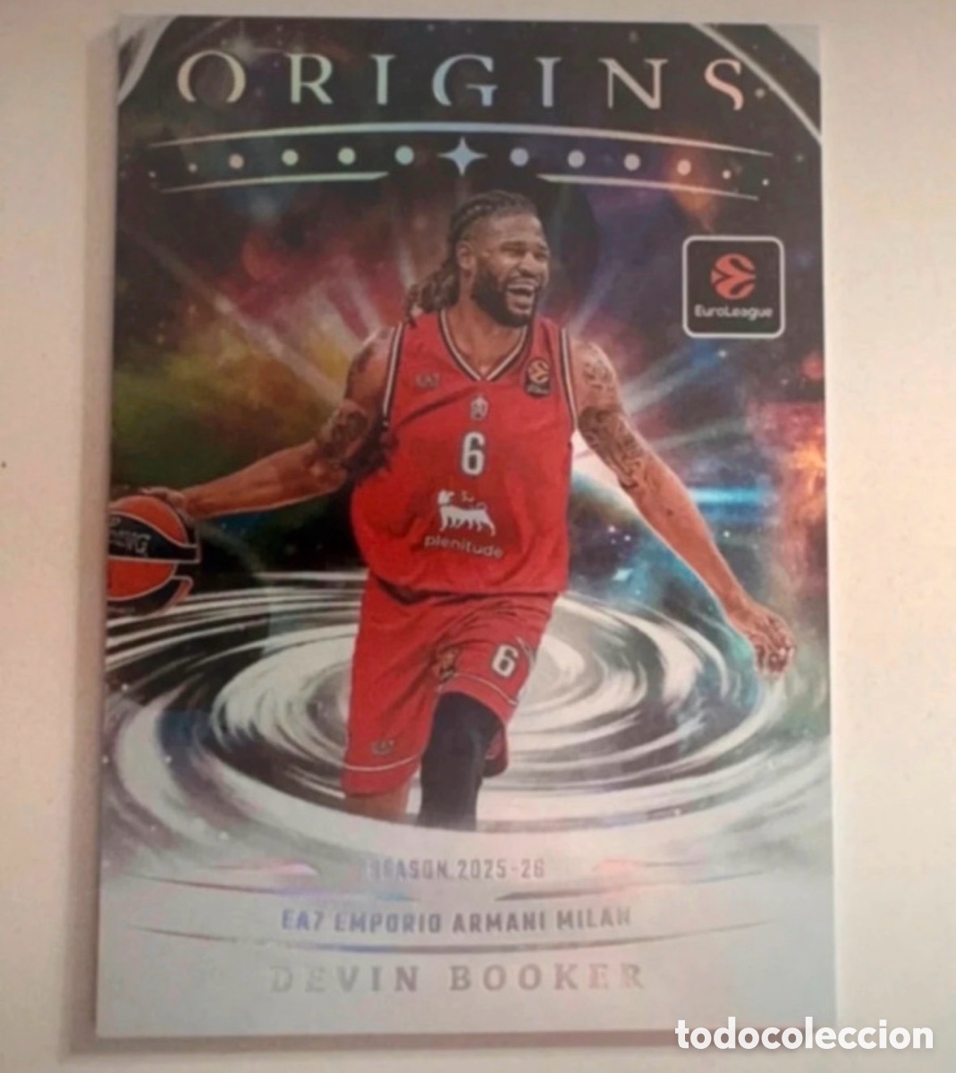 Collezionismo sportivo: Devin Booker Origins 2025-26 Euroleague Panini