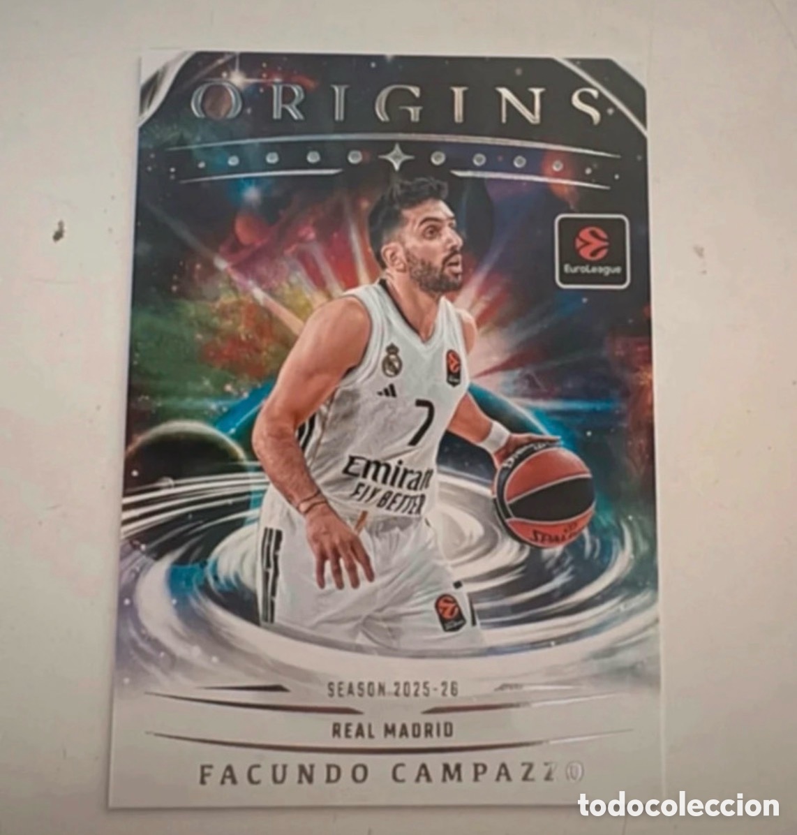 Collezionismo sportivo: Campazzo Origins 2025-26 Euroleague Panini