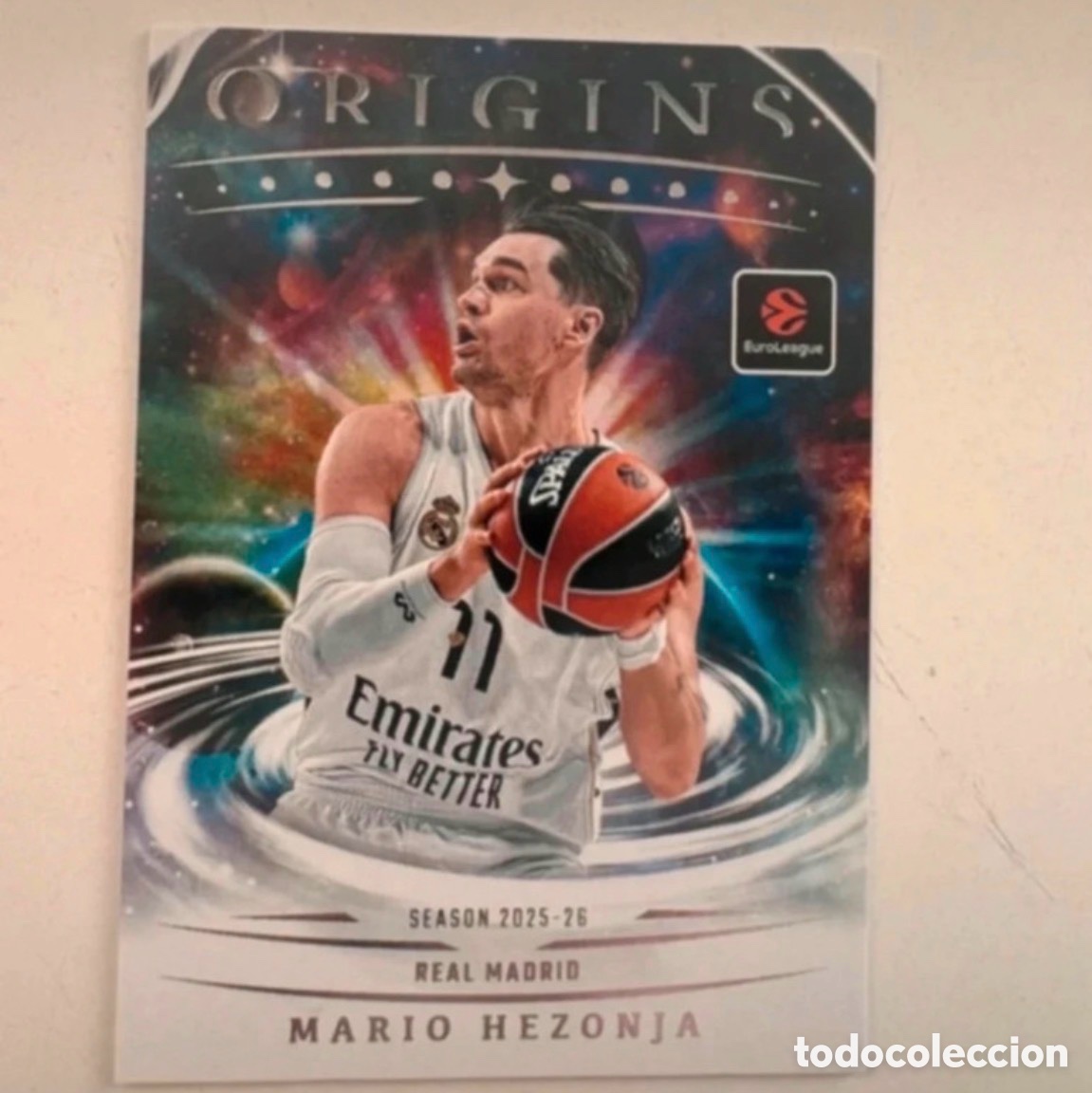 Coleccionismo deportivo: Mario Hezonja Origins 2025-26 Euroleague Panini