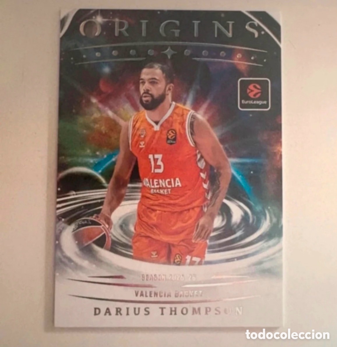 Coleccionismo deportivo: Thompson Origins Select 2025-26 Euroleague Panini