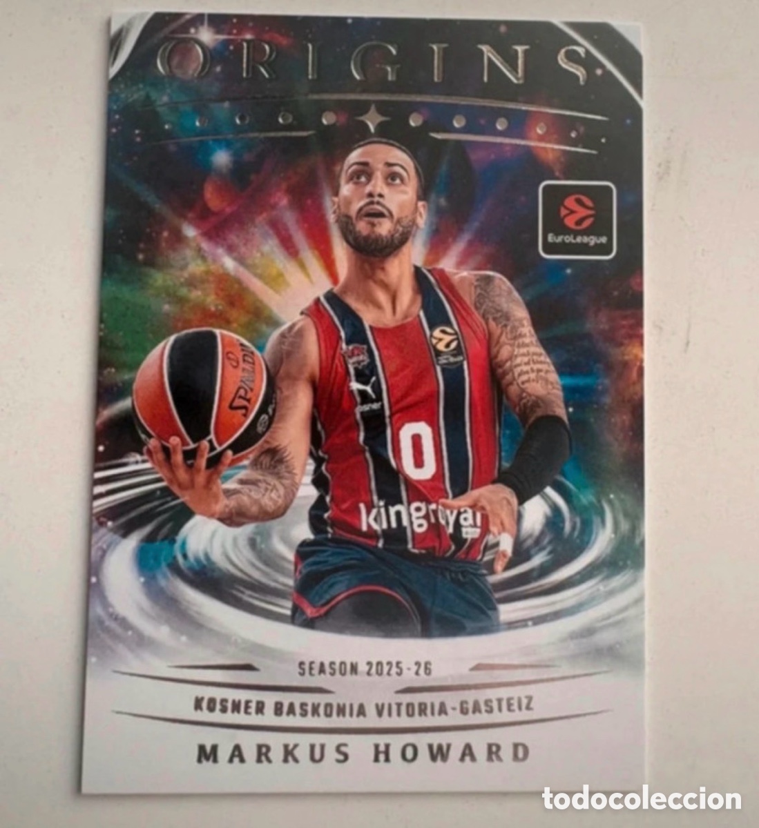 Colecionismo desportivo: Howard Origins 2025-26 Euroleague Panini