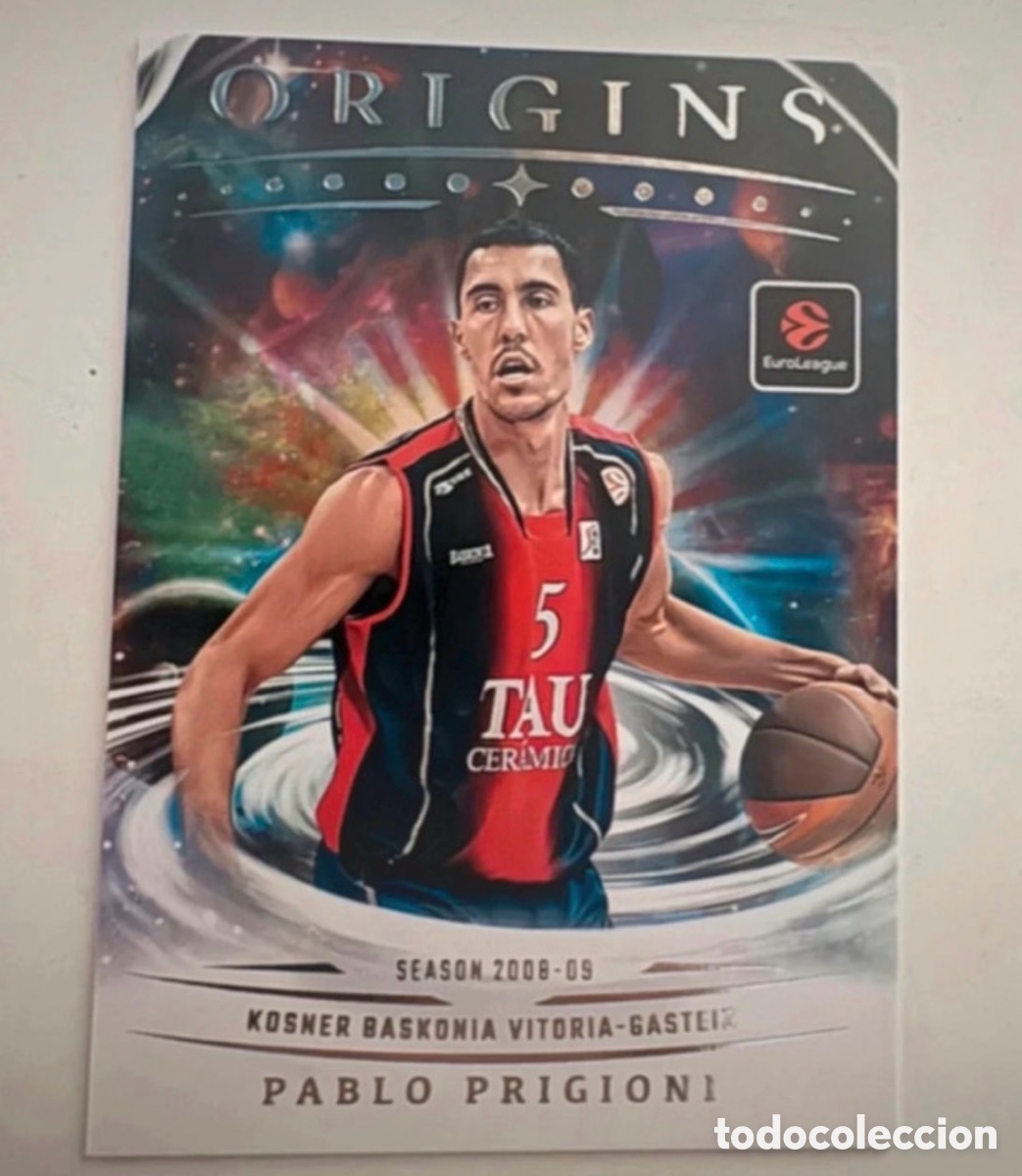 Coleccionismo deportivo: Pablo Prigioni Origins 2025-26 Euroleague Panini