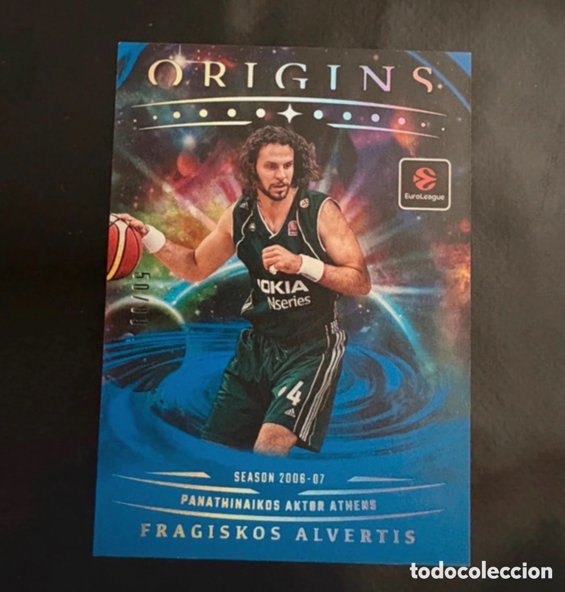 Coleccionismo deportivo: Fragiskos Alvertis Origins 2025-26 Euroleague Panini 50/99