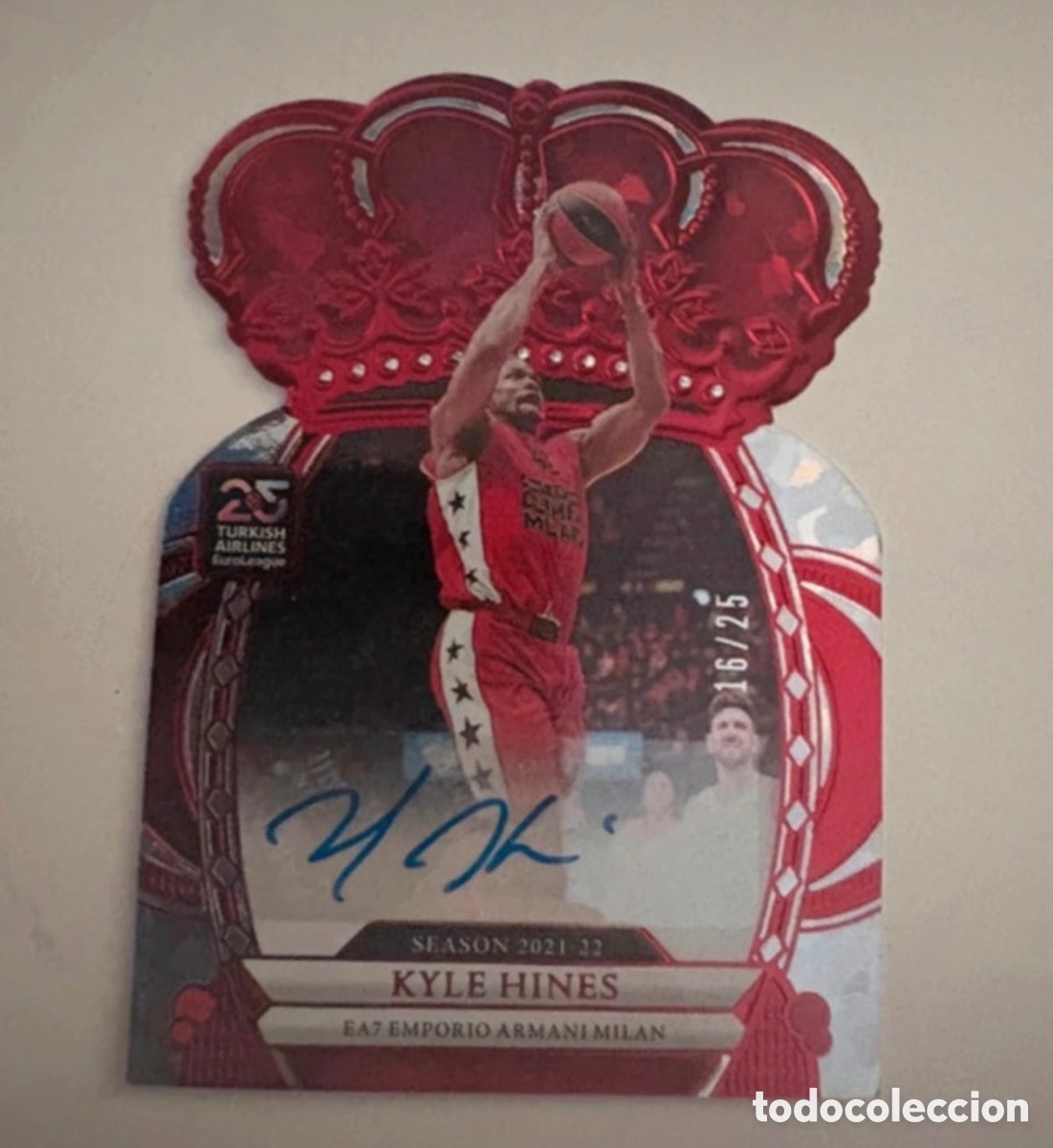Coleccionismo deportivo: Kyle Hines panini crown royale auto 2024-25 16/25