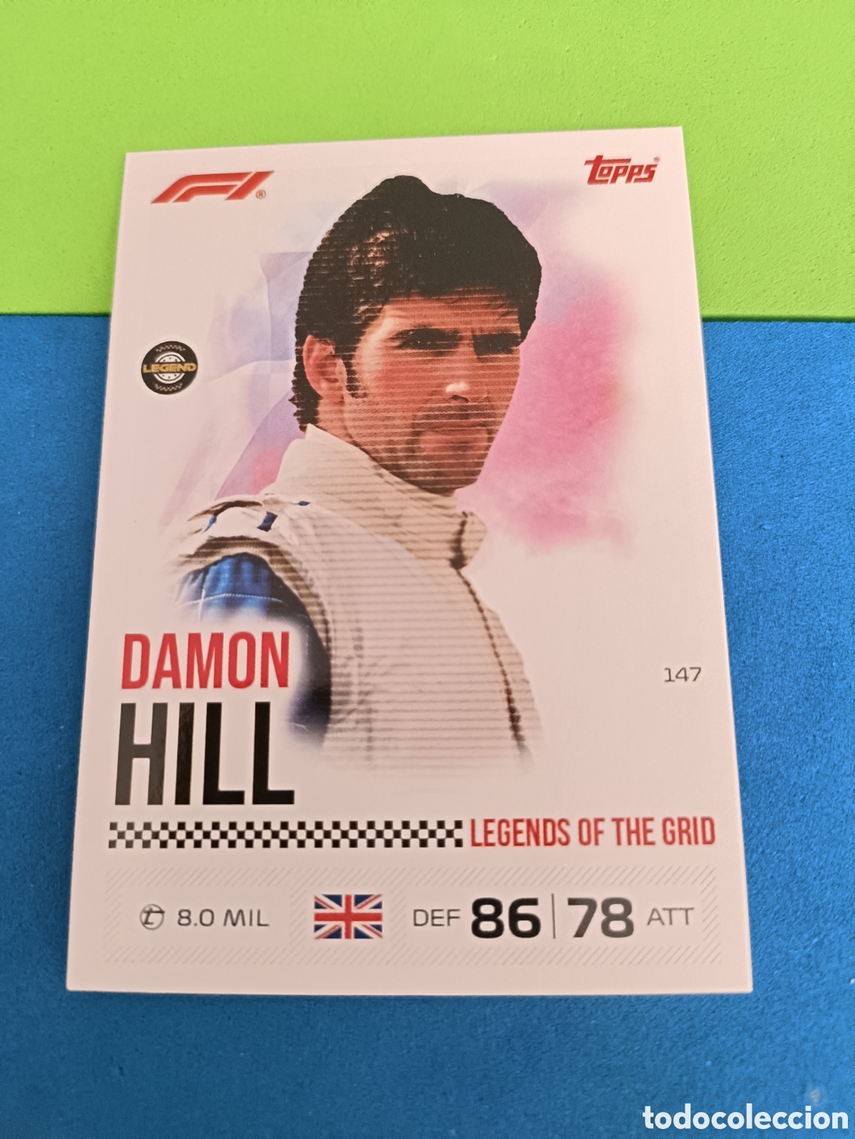 Coleccionismo deportivo: Topps Turbo Attax F&oacute;rmula uno F1 2026 - 147 Damon Hill