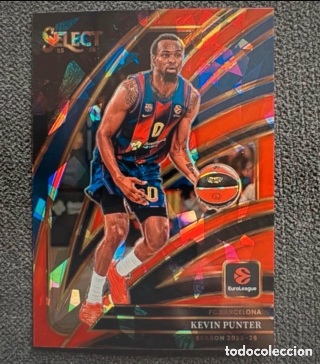 Coleccionismo deportivo: Kevin Punter Courtside select 25-26 Euroleague Panini