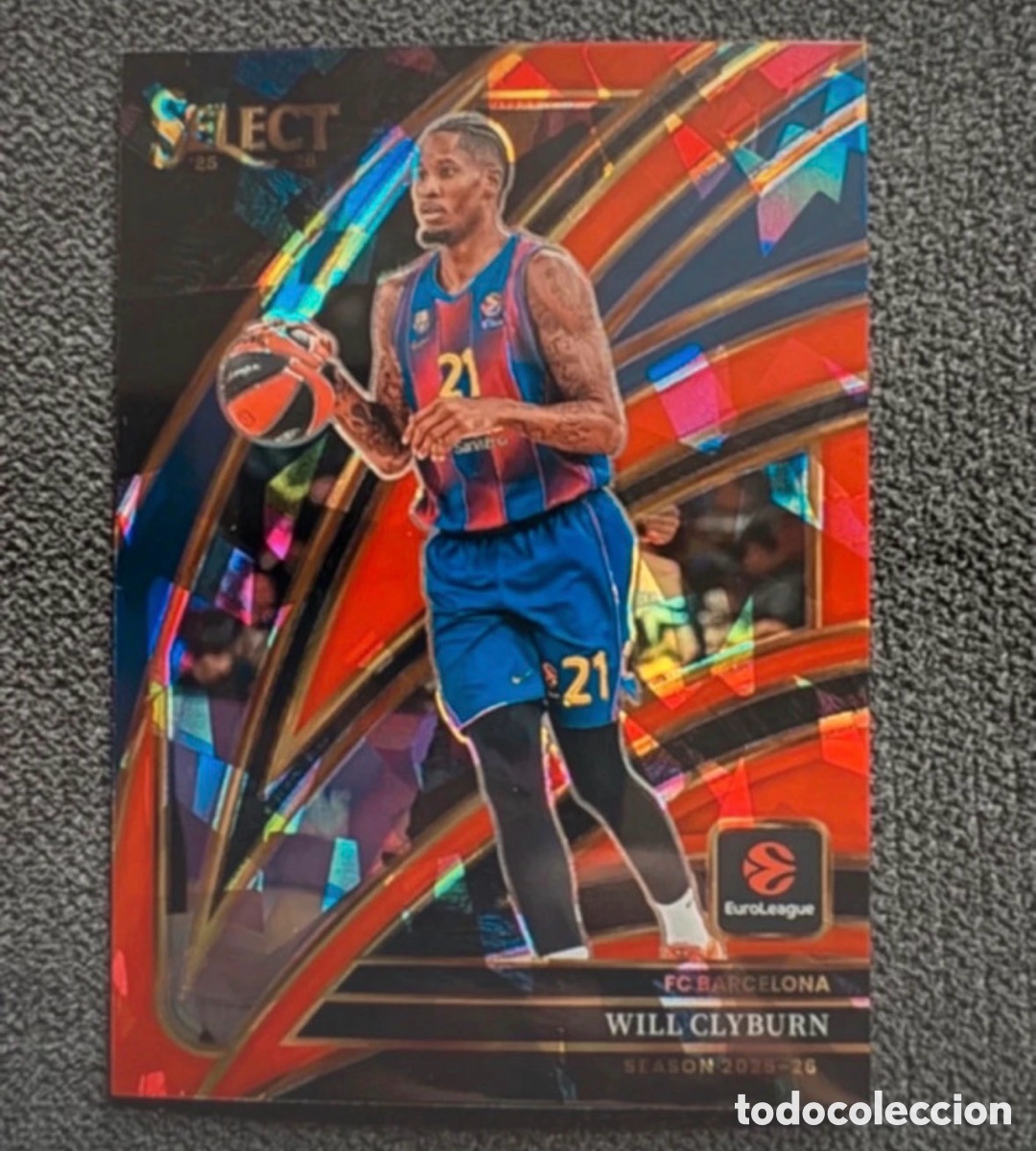 Coleccionismo deportivo: Clyburn Courtside select 25-26 Euroleague Panini