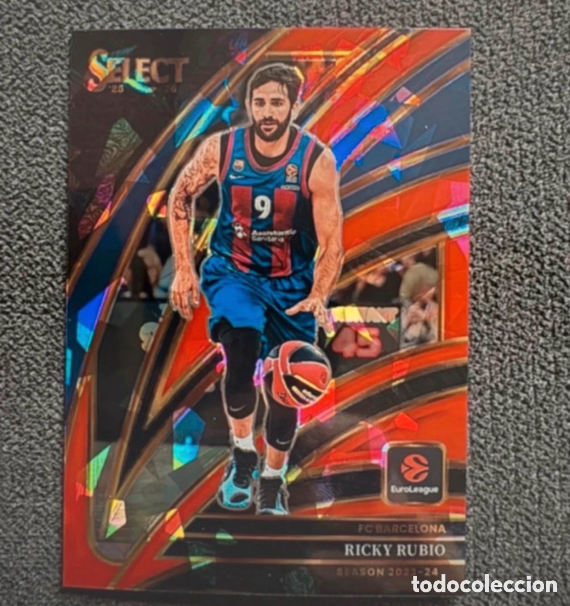 Coleccionismo deportivo: Ricky Rubio Courtside select 25-26 Euroleague Panini