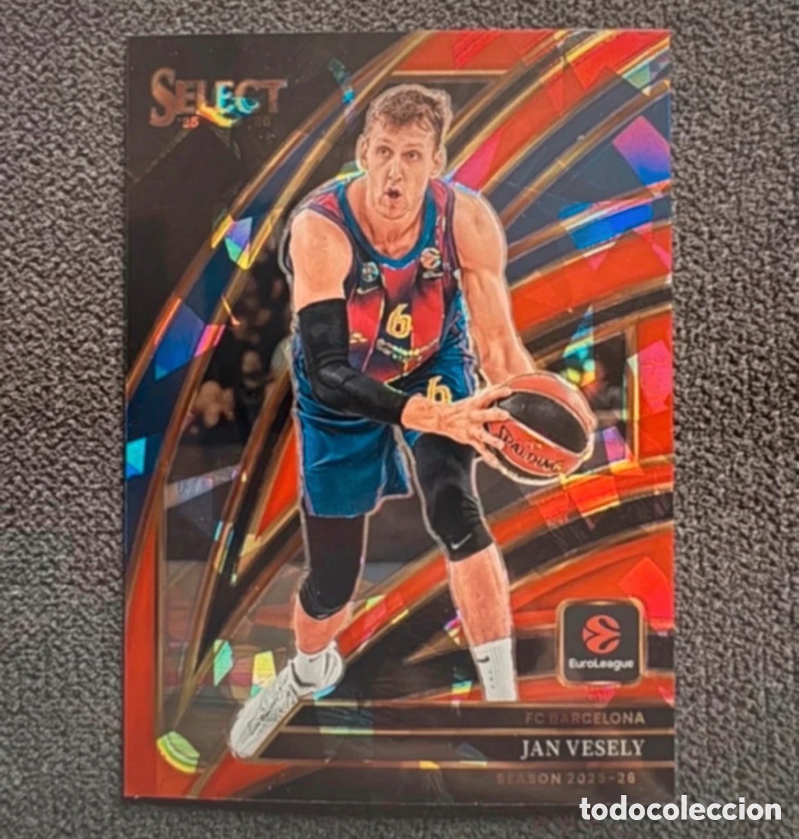 Coleccionismo deportivo: Vesely Courtside select 25-26 Euroleague Panini