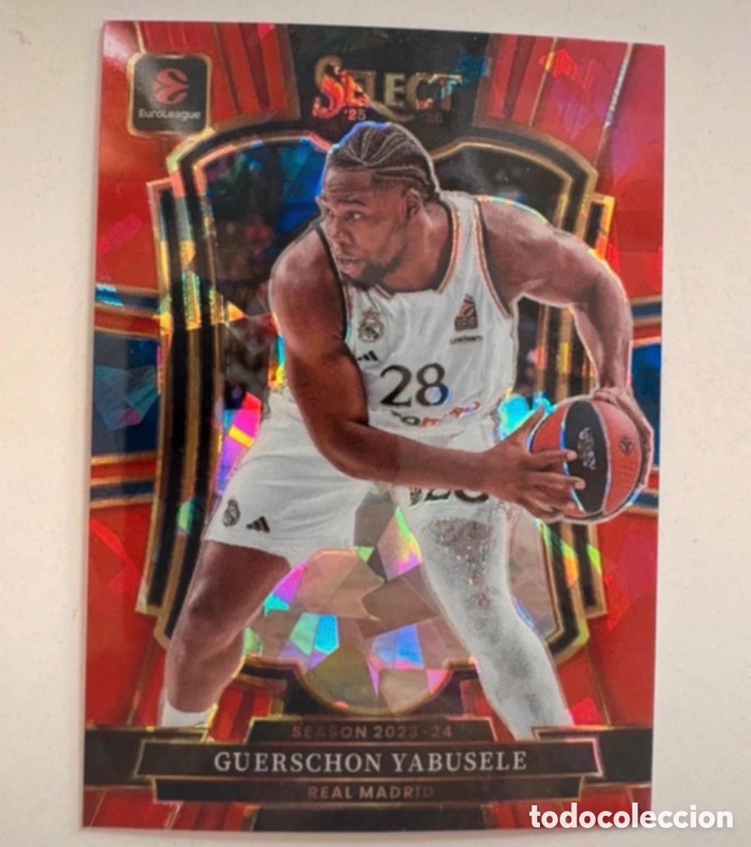 Sammelleidenschaft Sport: Yabusele Premier level Select red Craced 25-26 Euroleague Panini
